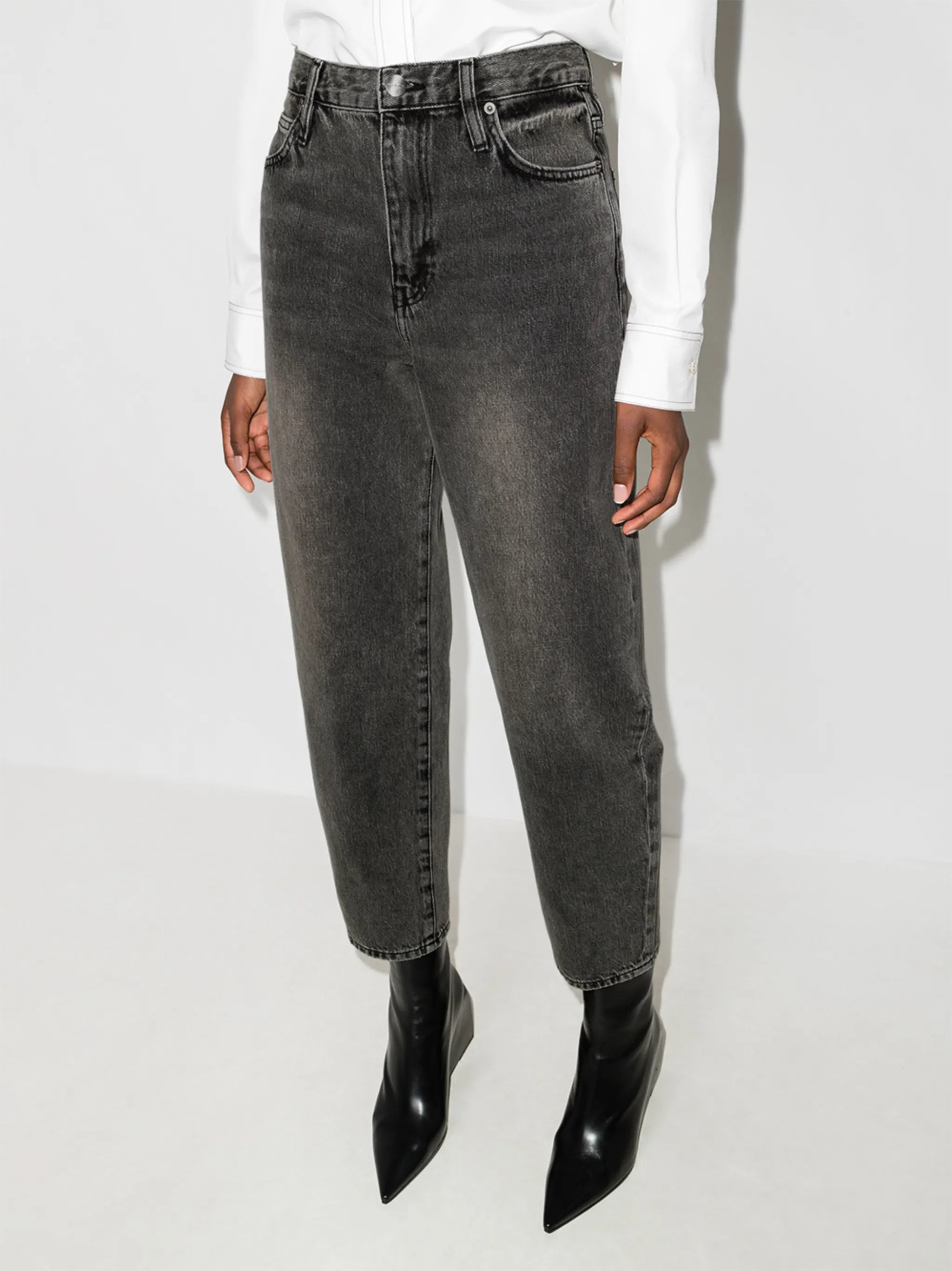 Ultra High tapered jeans