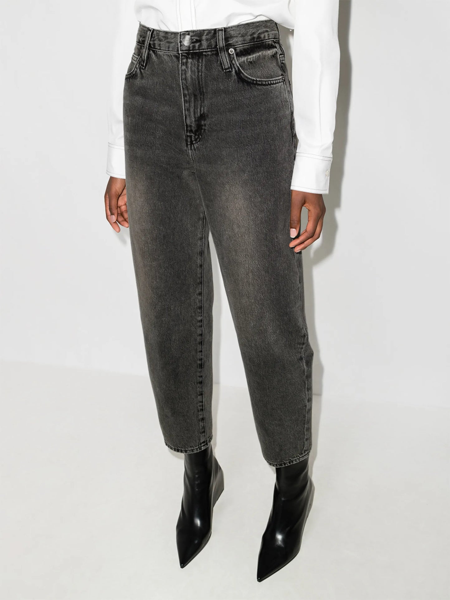 Ultra High tapered jeans