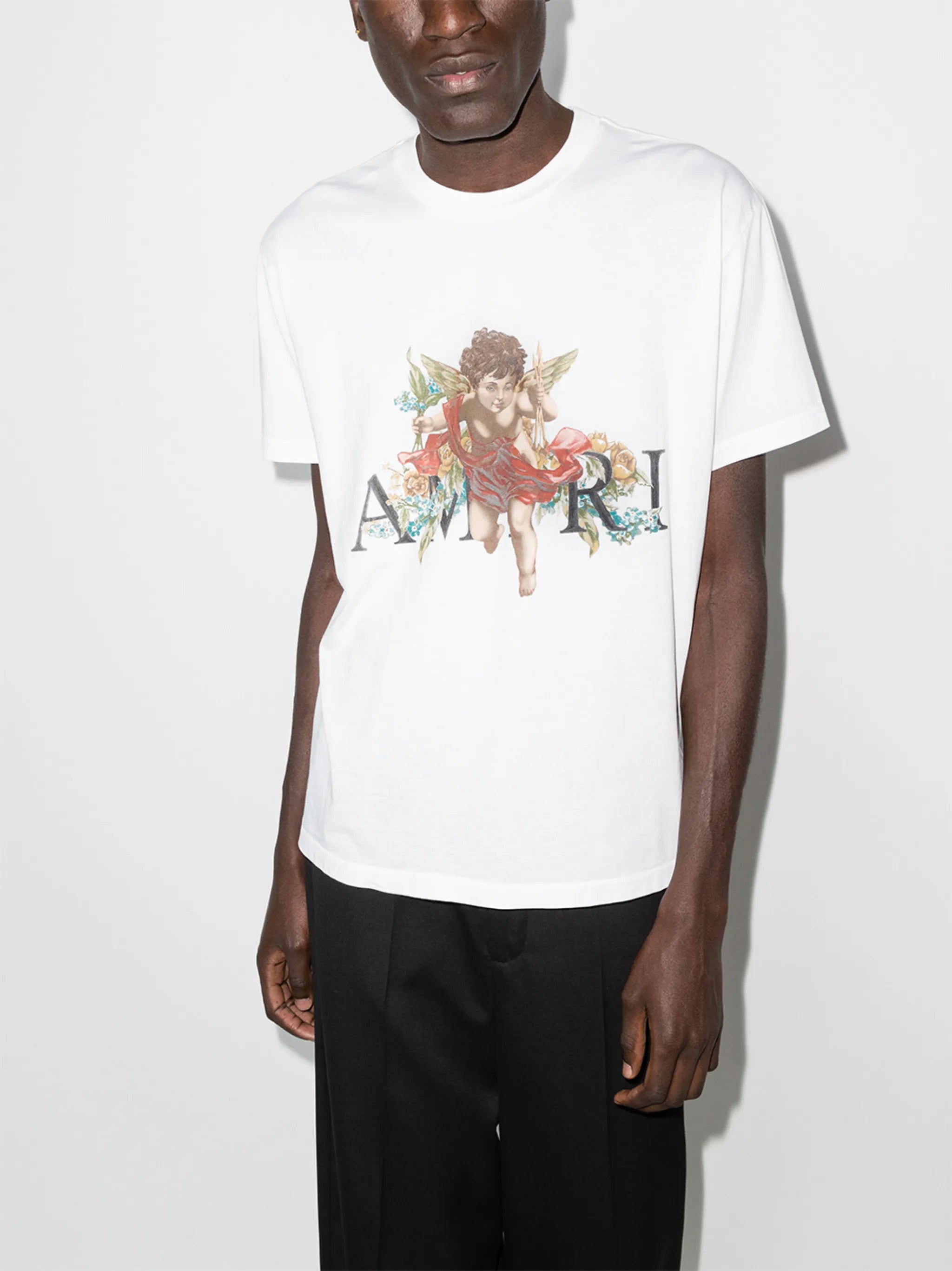 Cherub print short-sleeve T-shirt