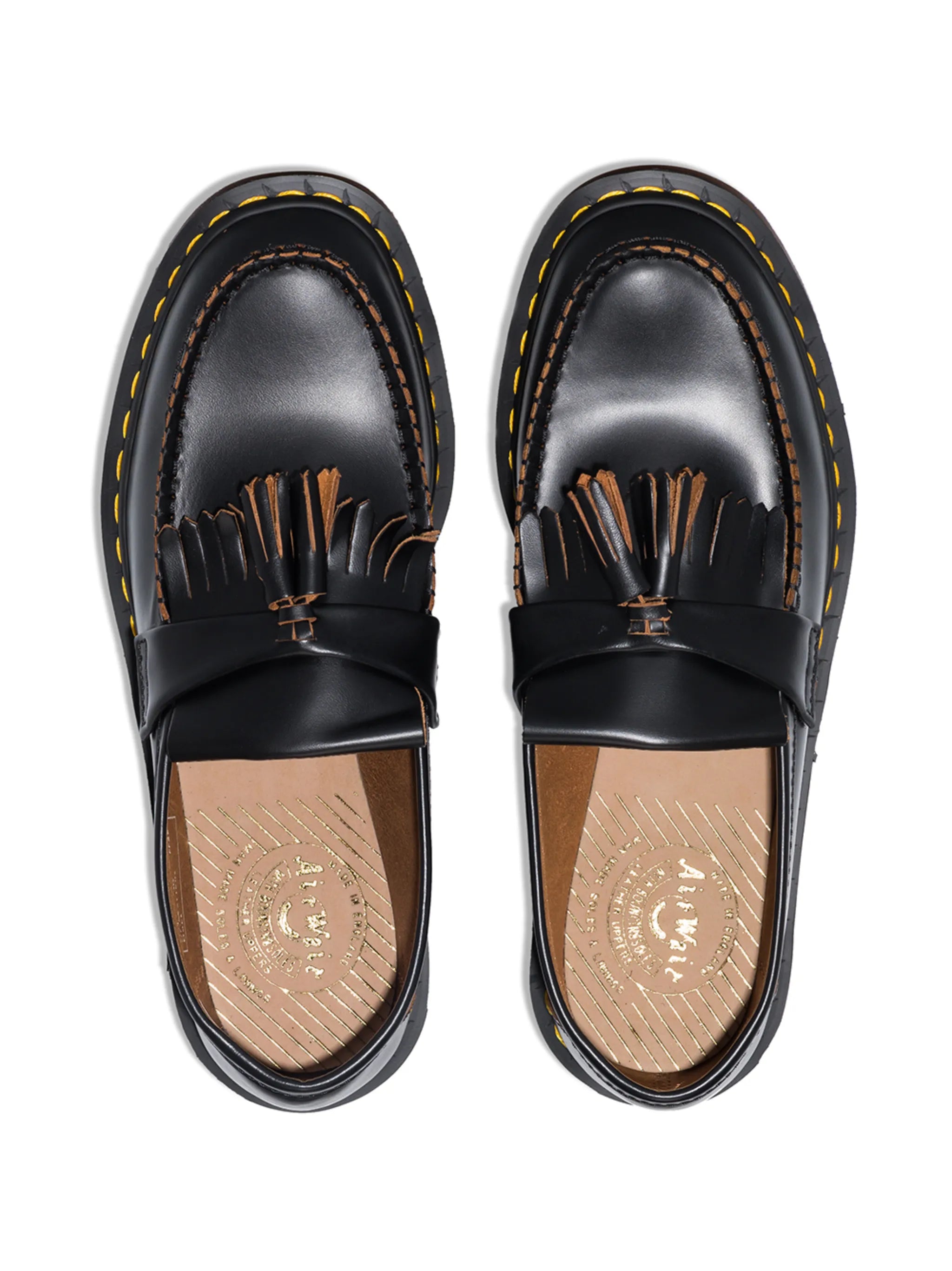 Mie Vintage tassled leather loafers