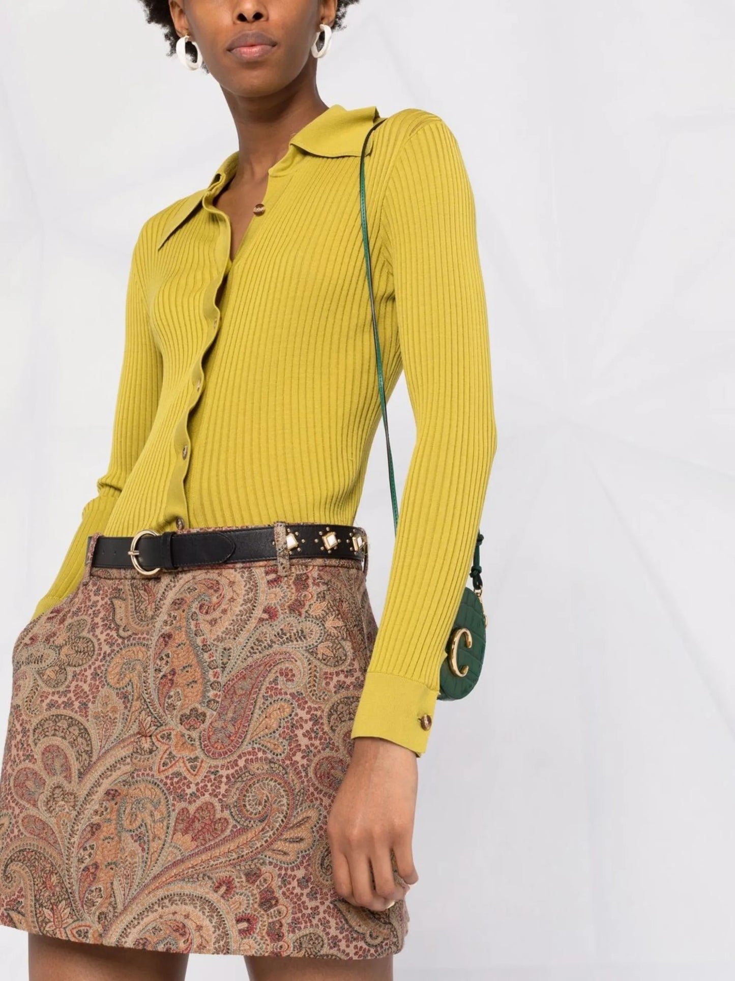 jacquard short culottes