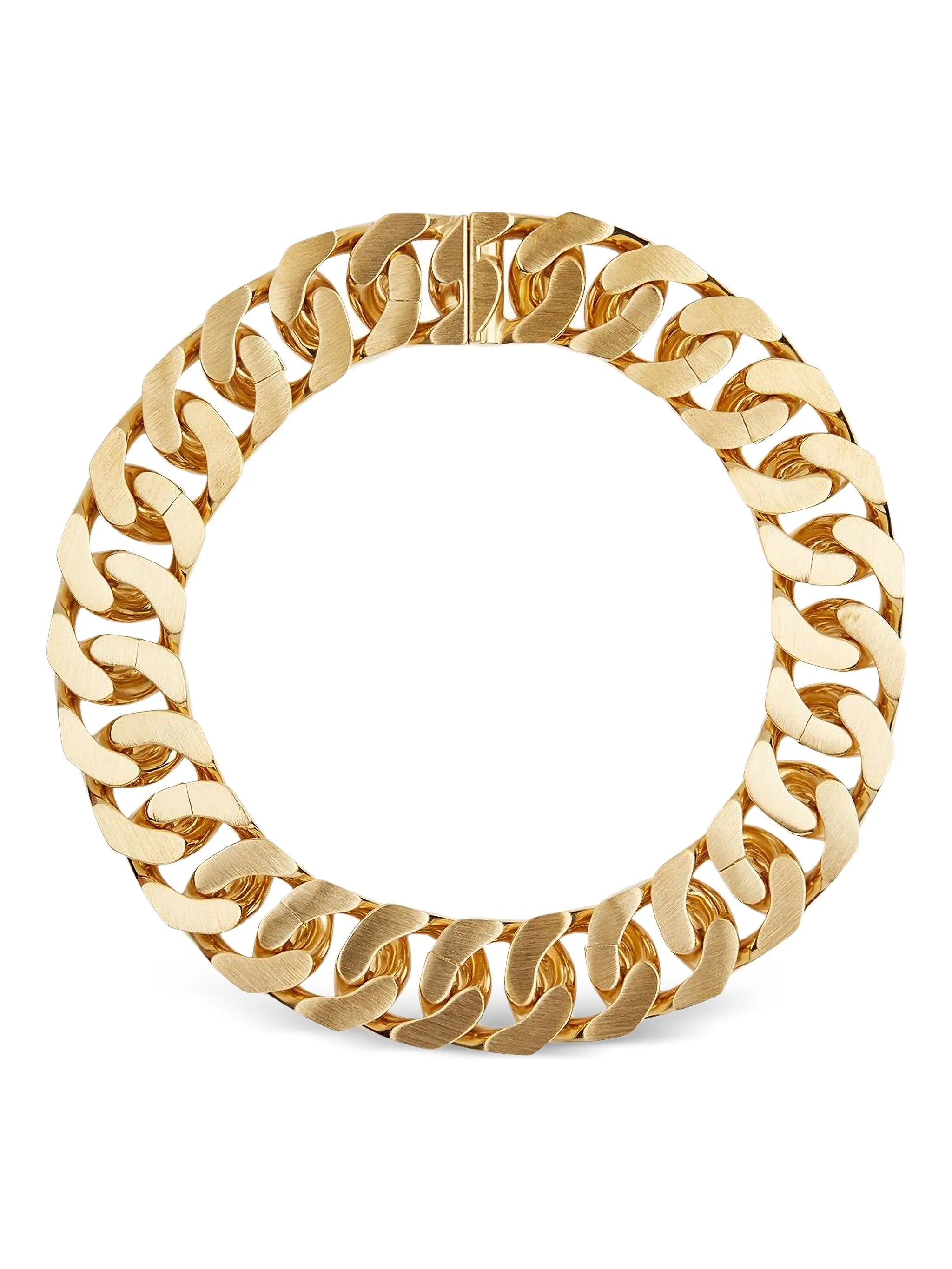 XL curb chain necklace