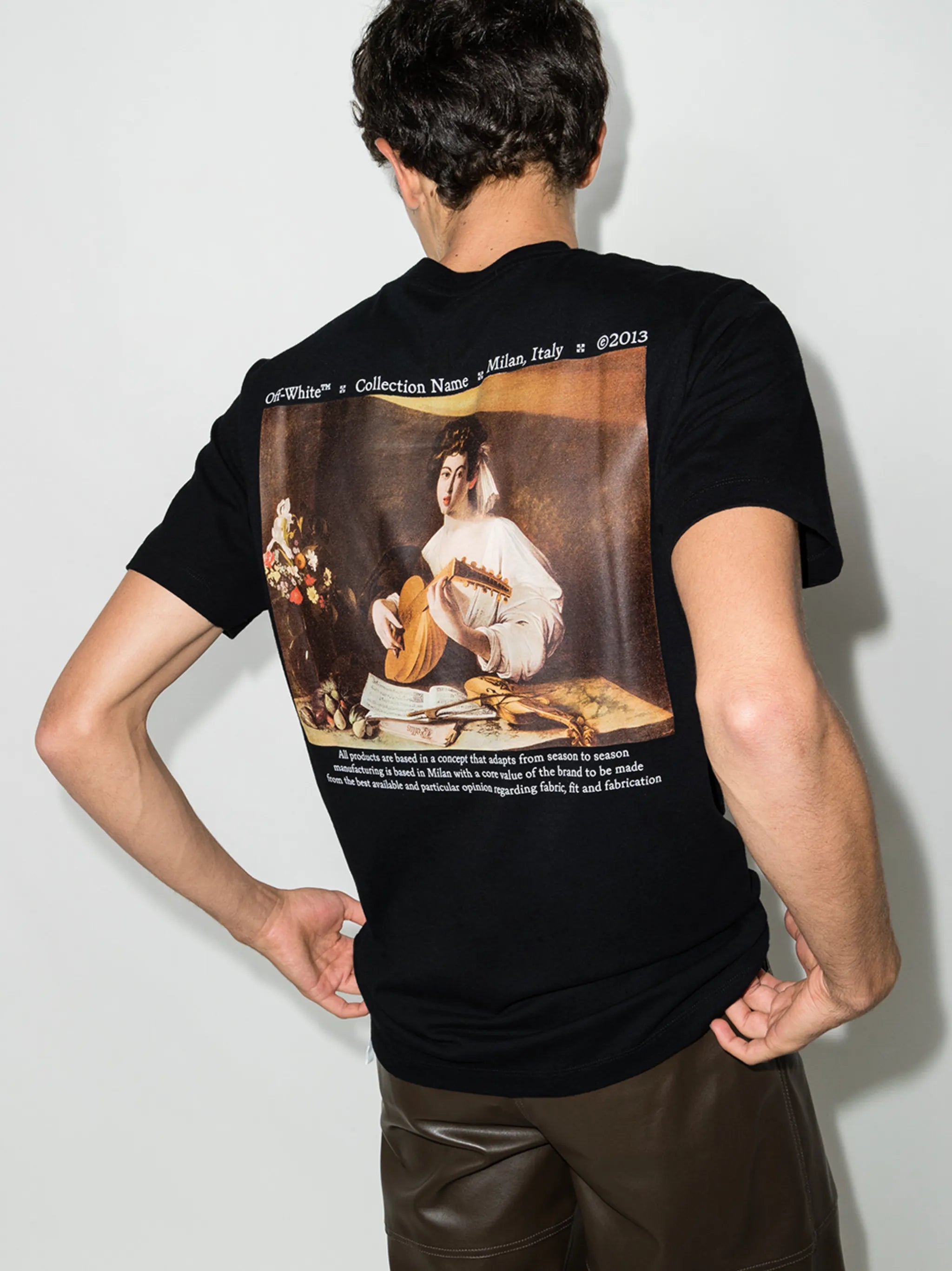 Caravaggio print T-shirt