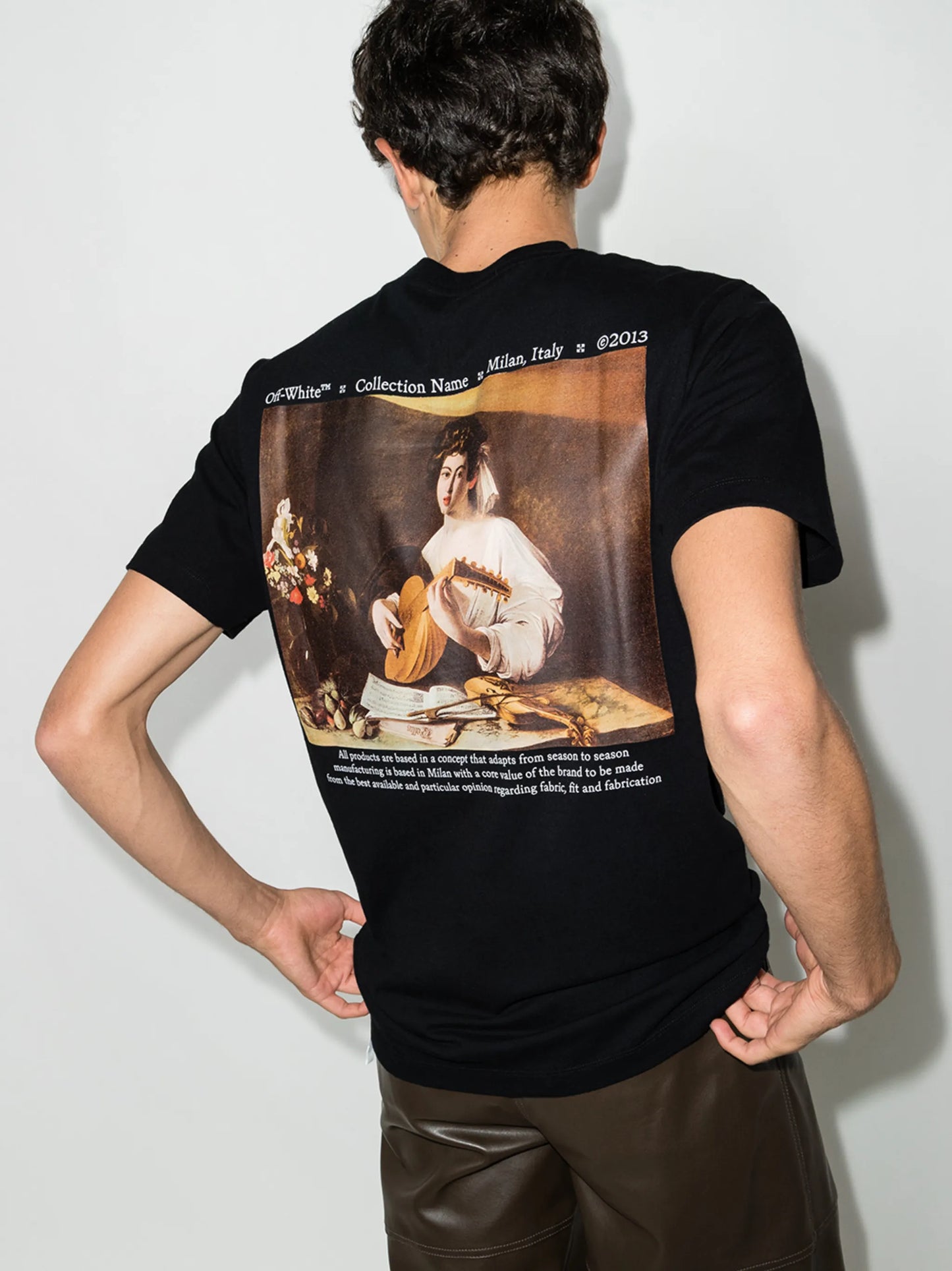 Caravaggio print T-shirt
