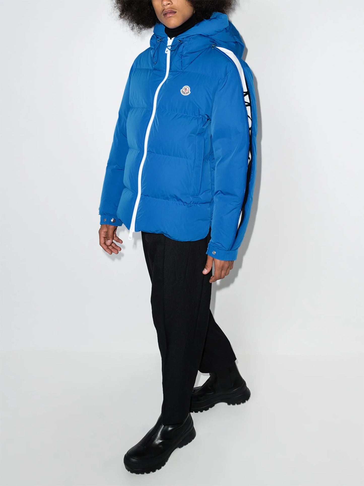 Idil contrast-trim padded jacket