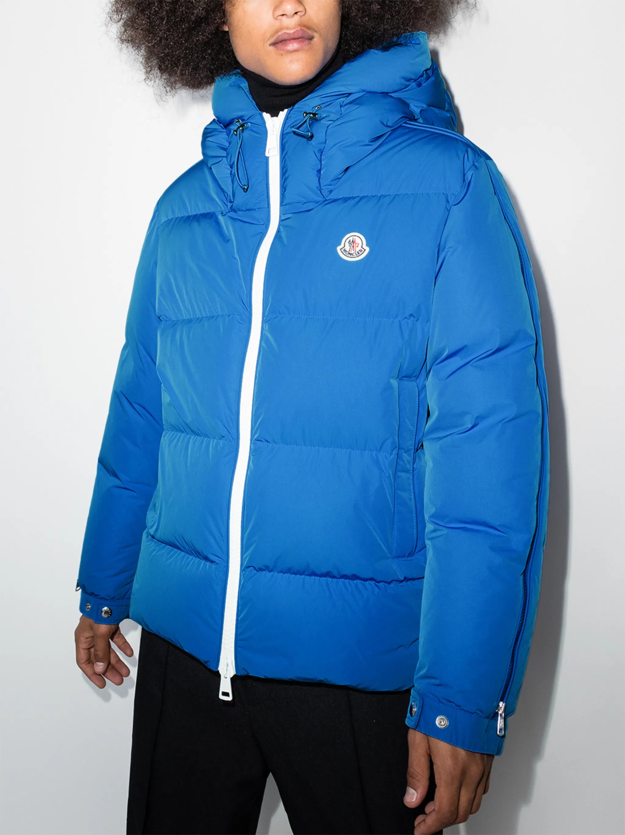Idil contrast-trim padded jacket