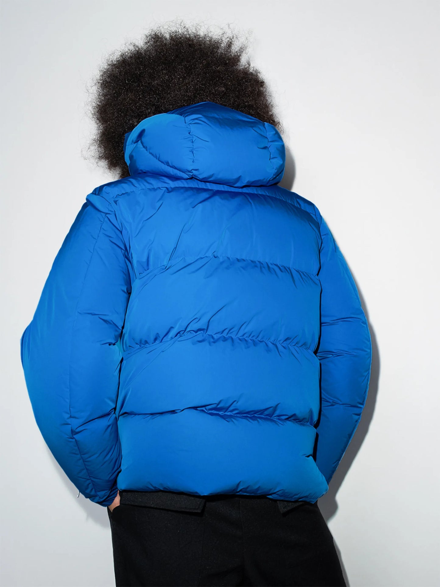 Idil contrast-trim padded jacket