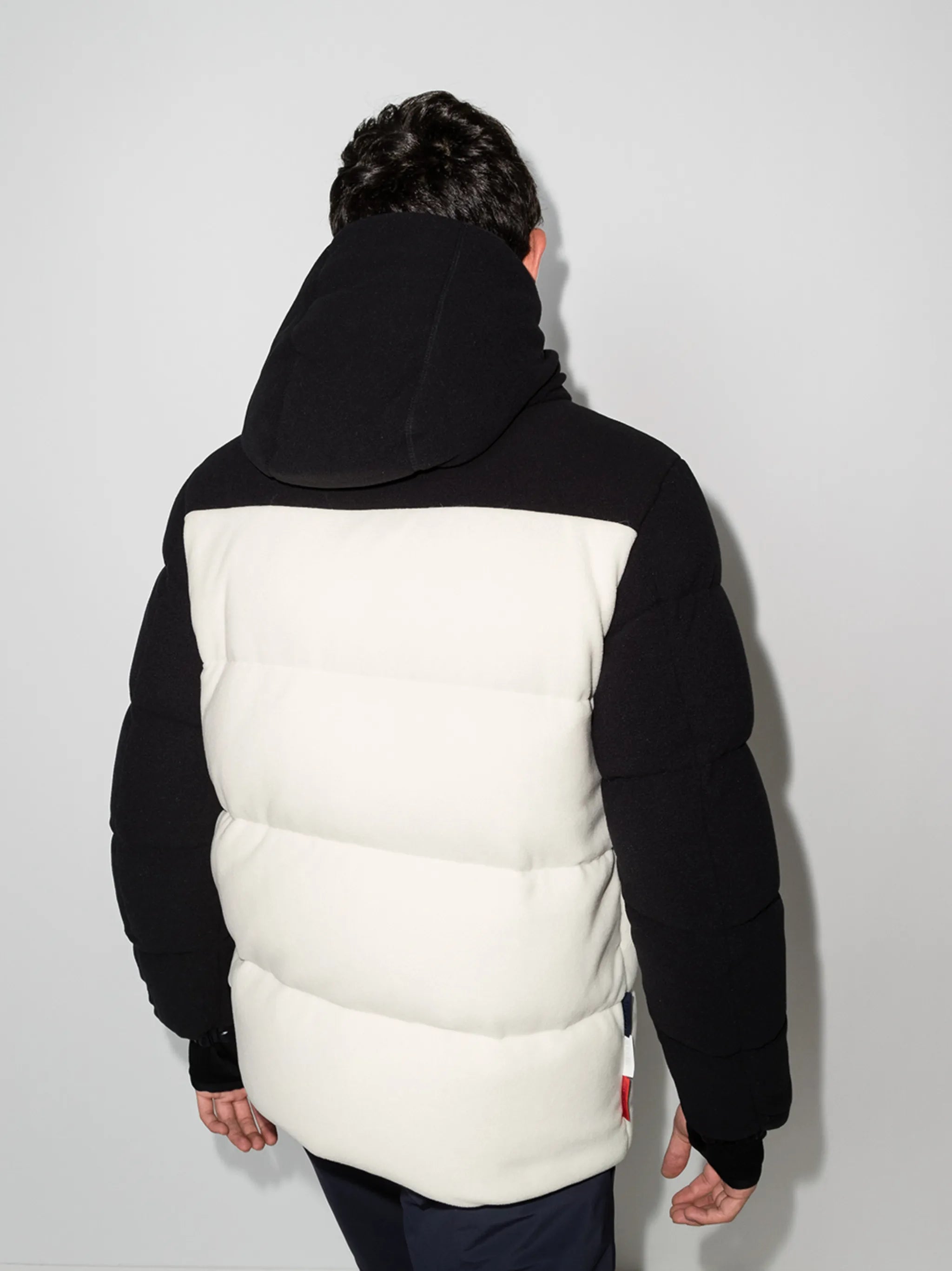 Malavoy two-tone padded jacket