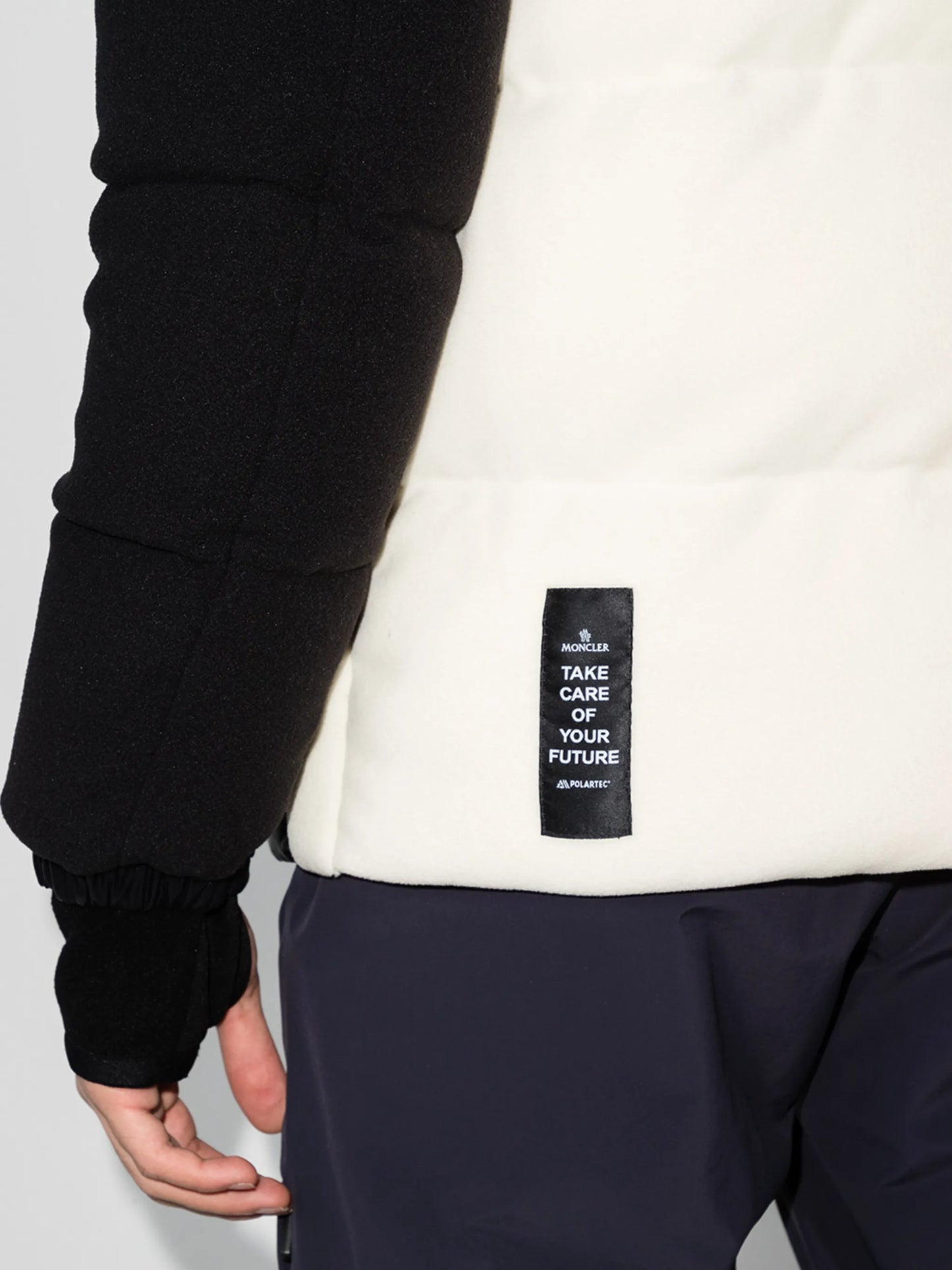 Malavoy two-tone padded jacket