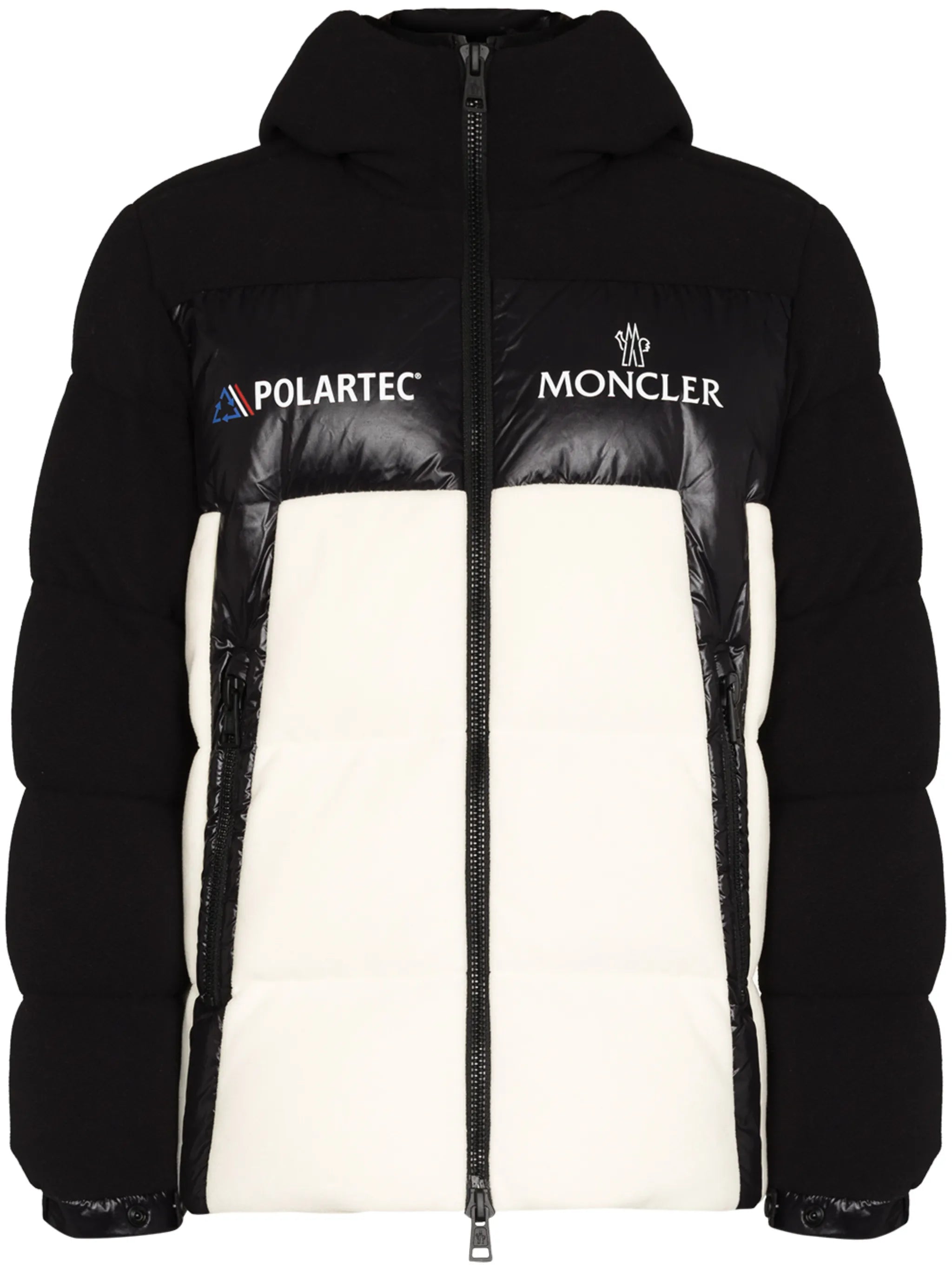Malavoy two-tone padded jacket
