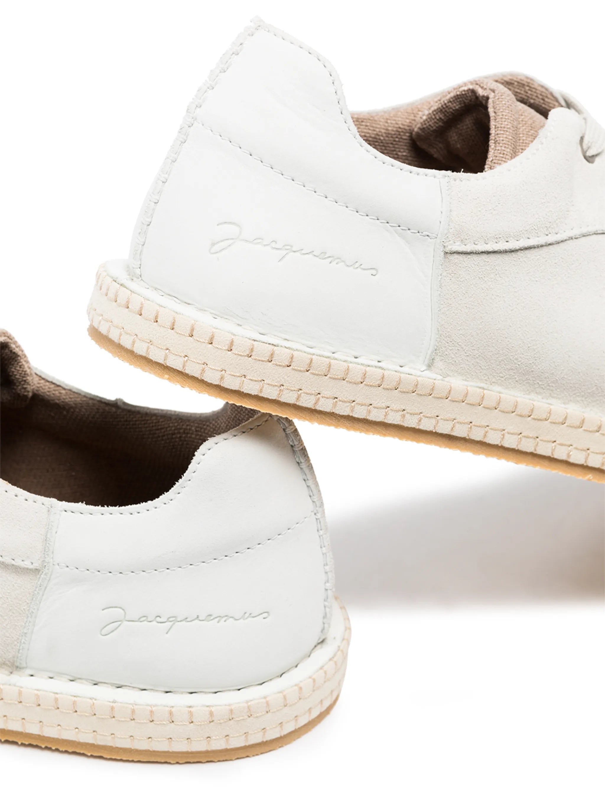 Blé panelled lace-up sneakers