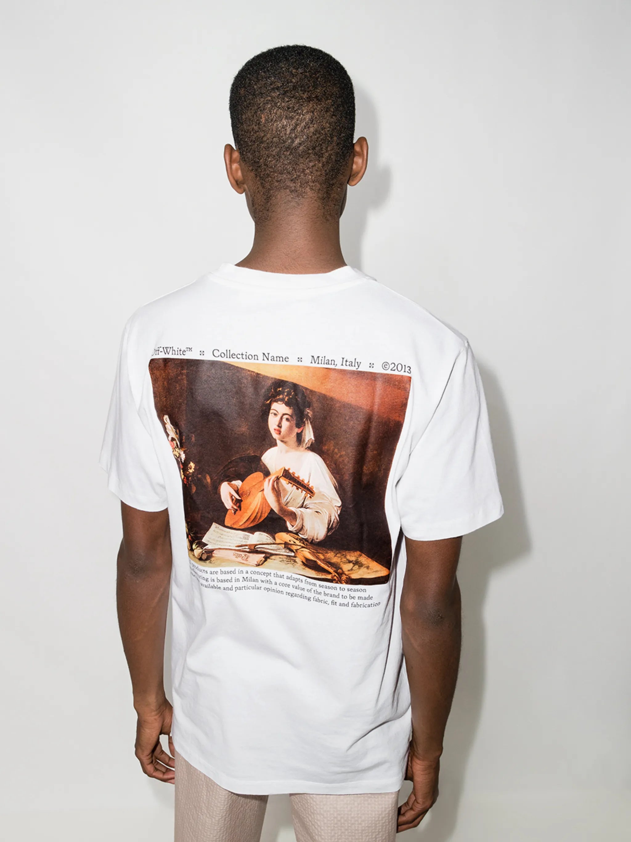 Caravaggio Painting cotton T-shirt