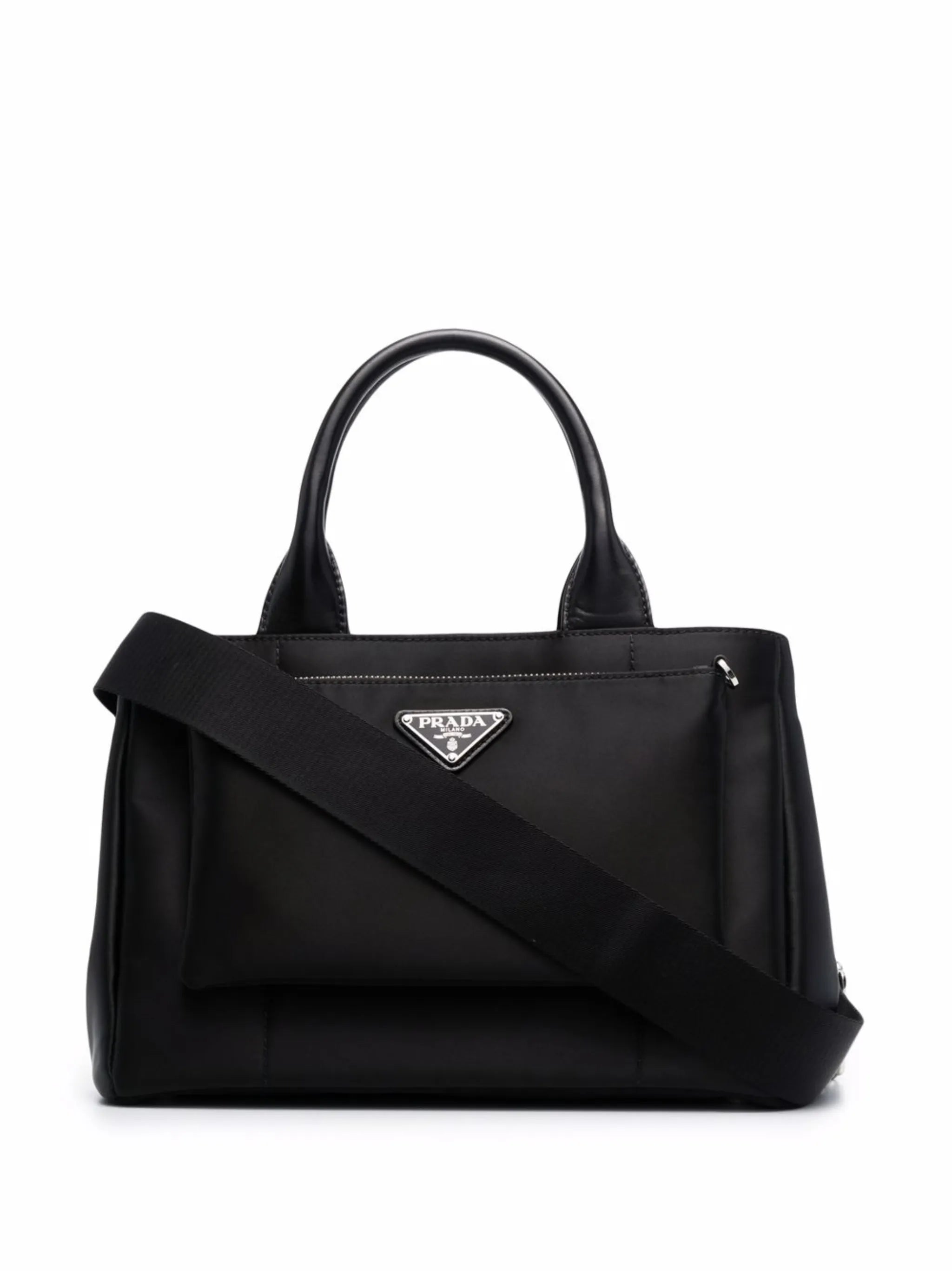 logo-plaque tote bag