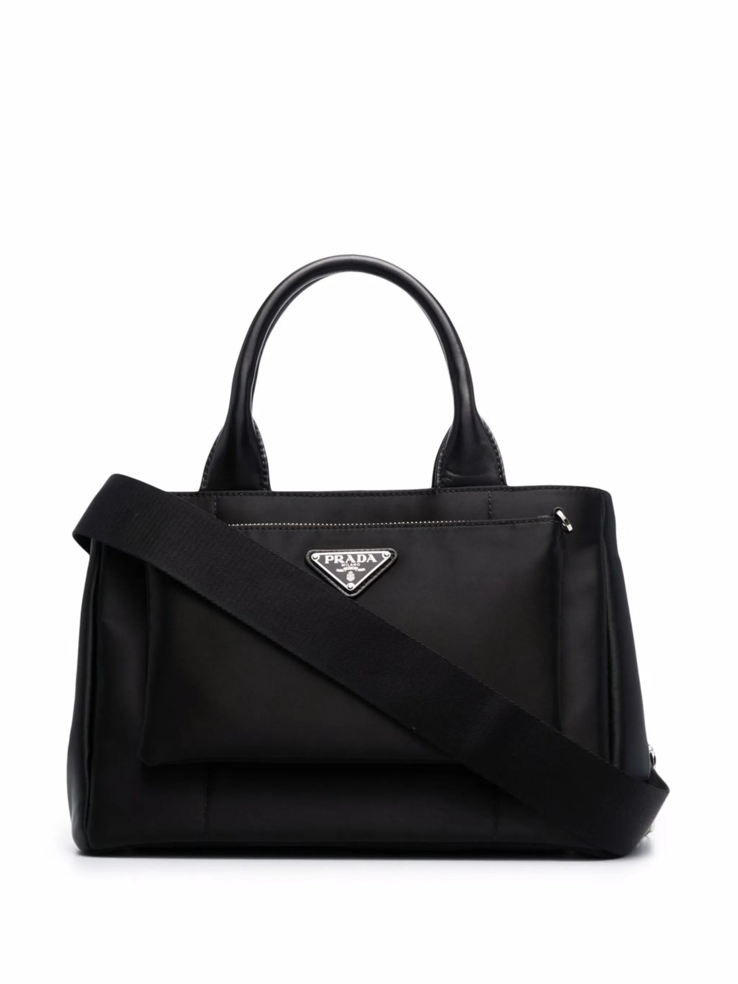 logo-plaque tote bag