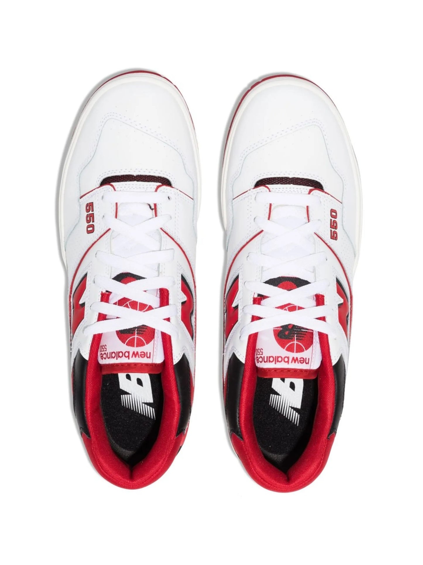 550 "White Red" sneakers