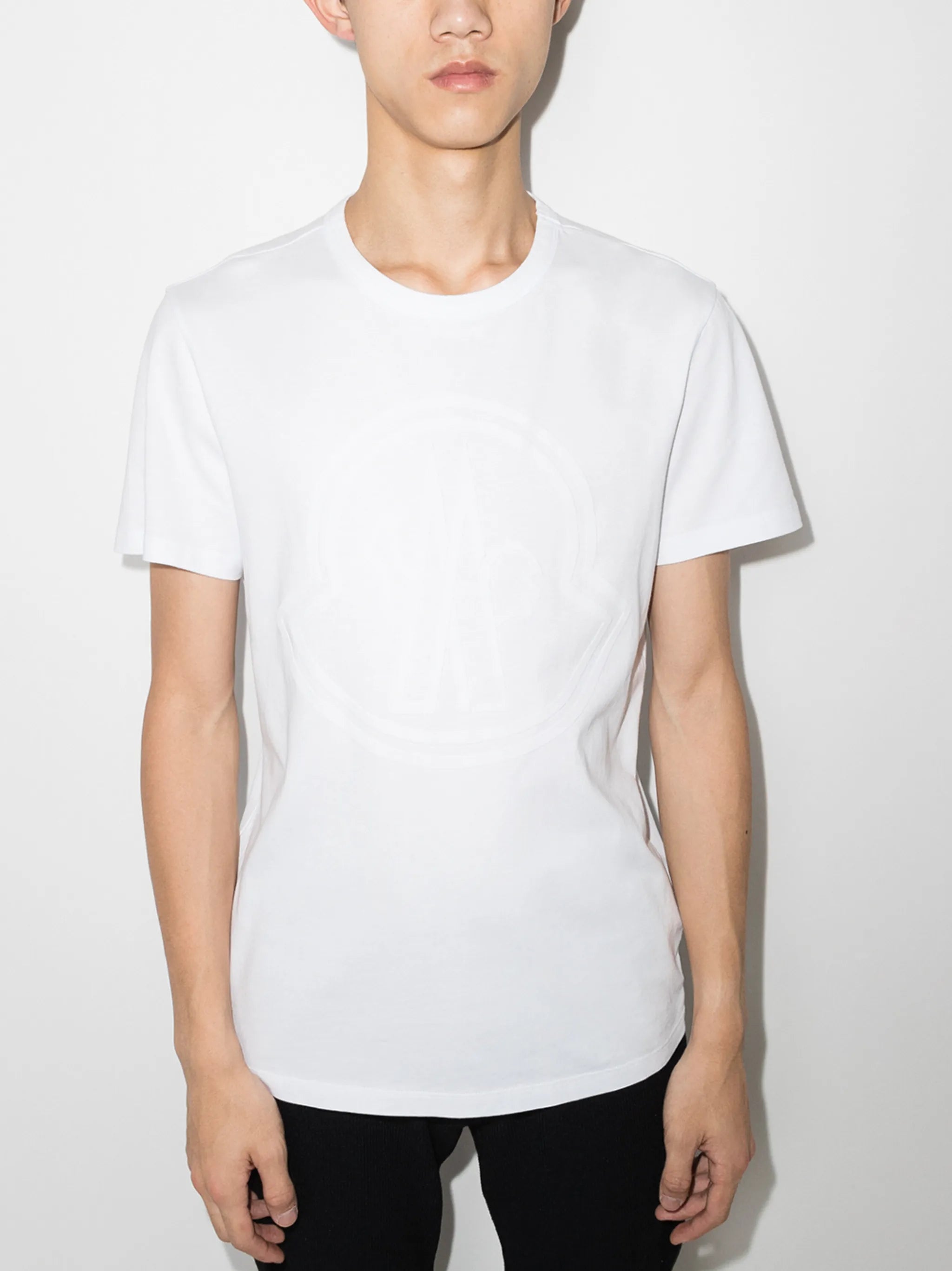 logo print short-sleeve T-shirt