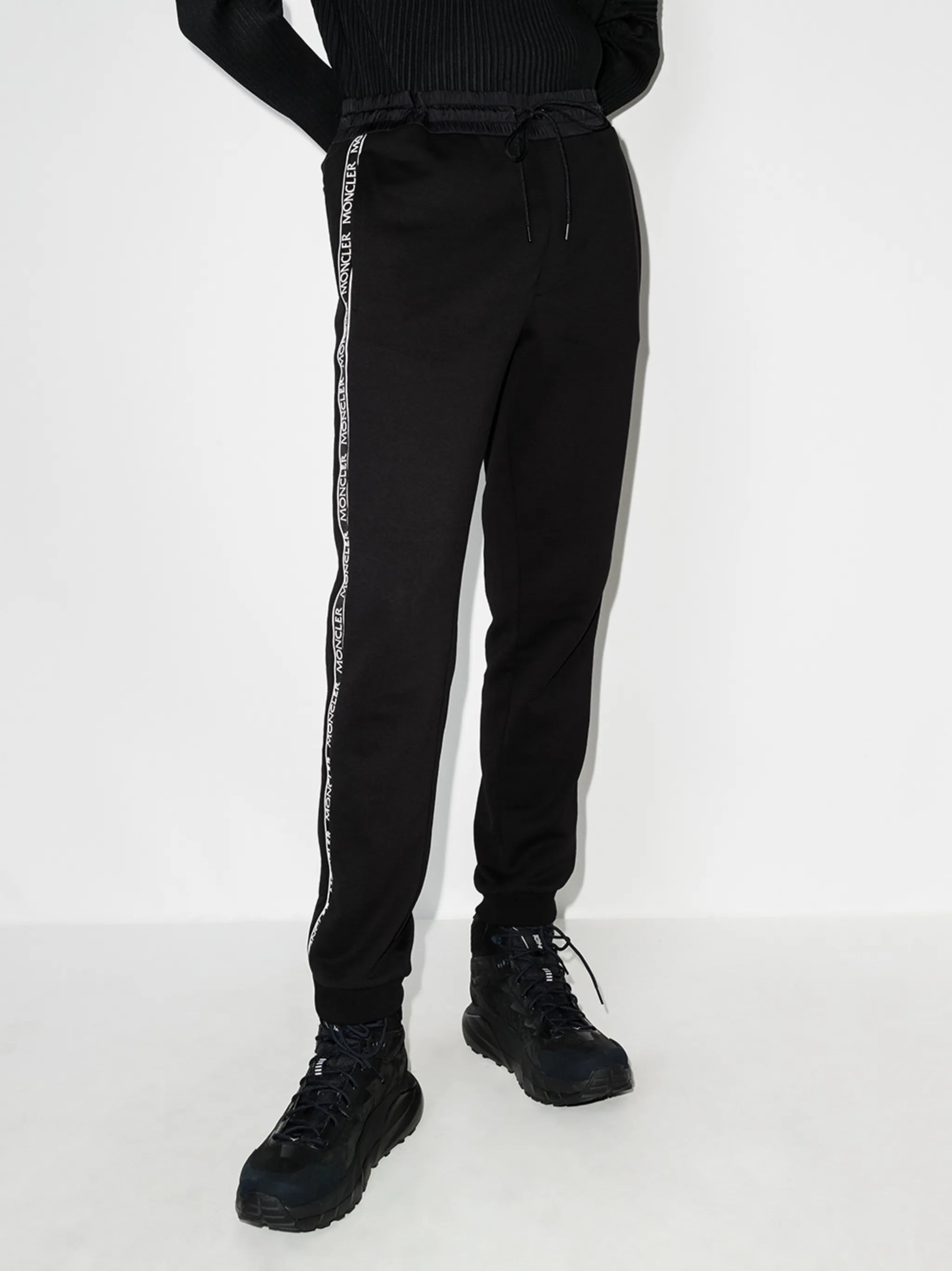 side stripe track pants
