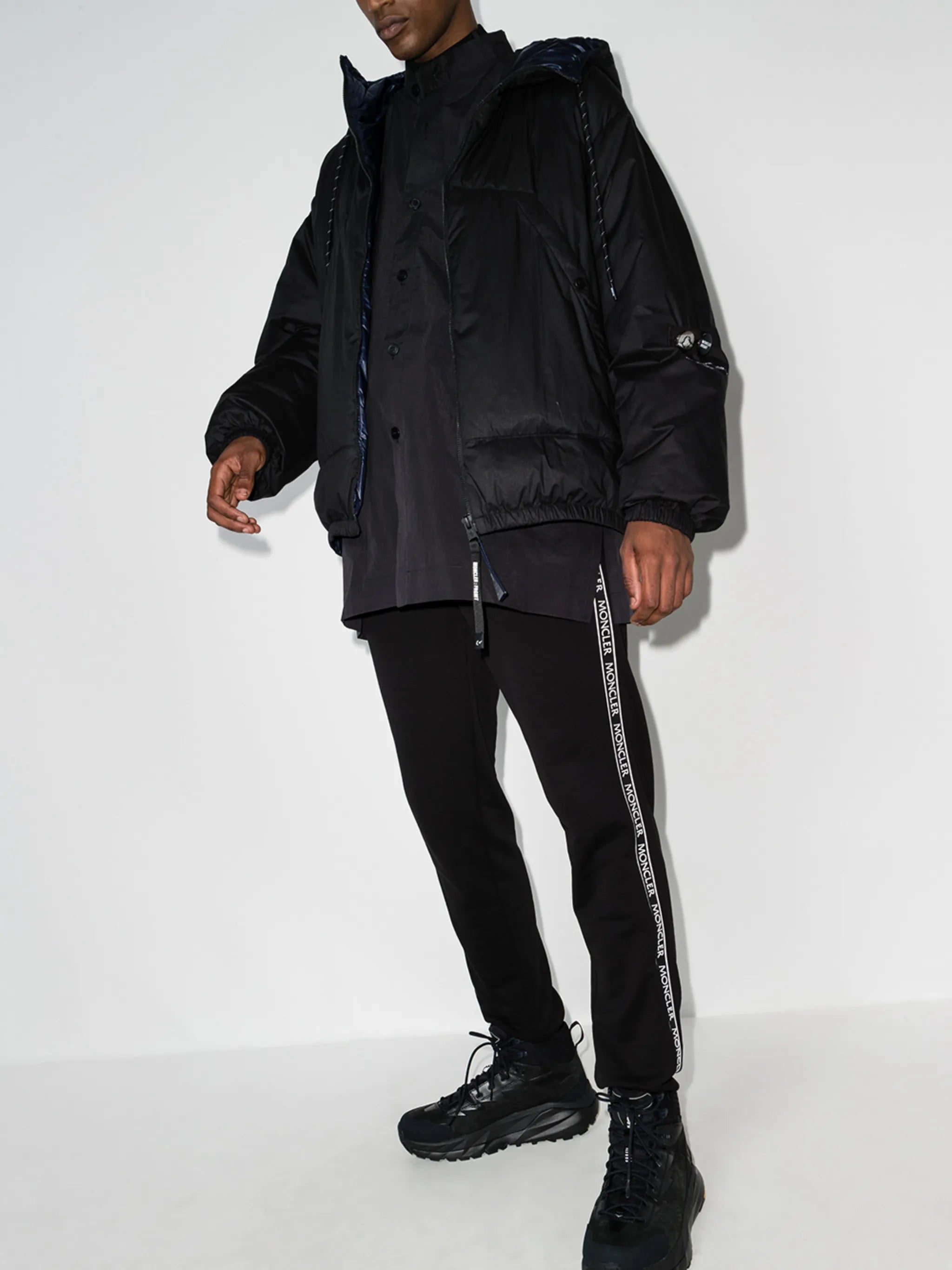 side stripe track pants