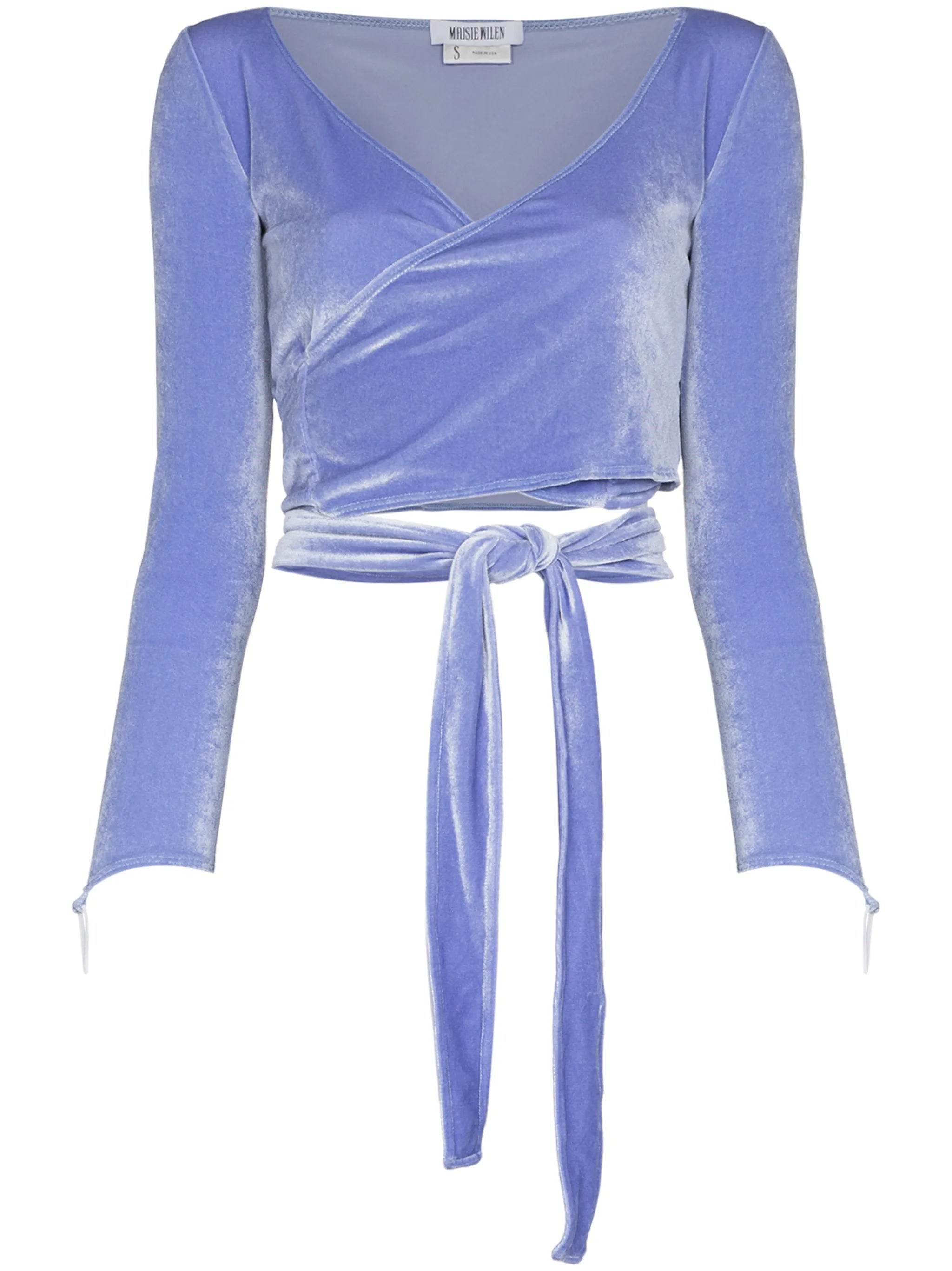 Dramady wraparound top