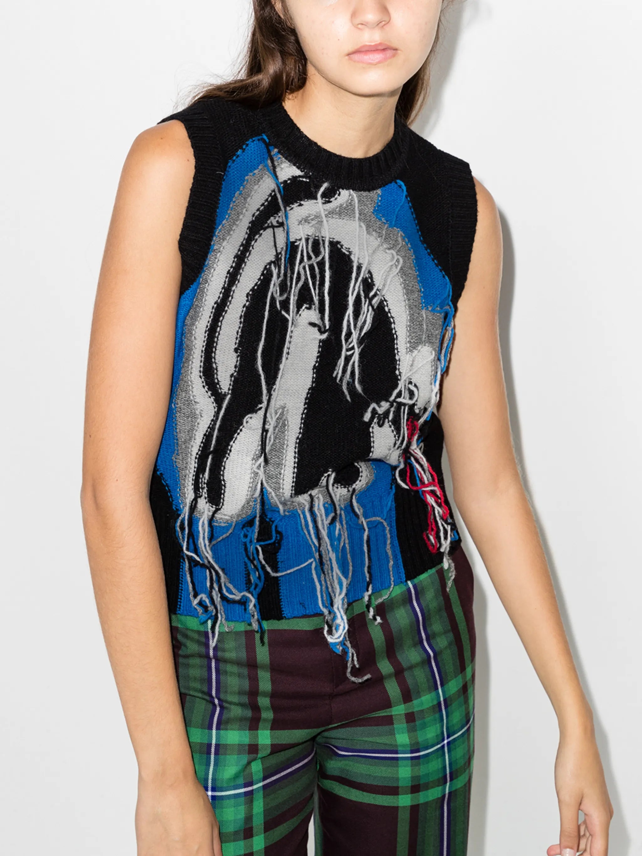 Guddle tassel-detail sleeveless jumper