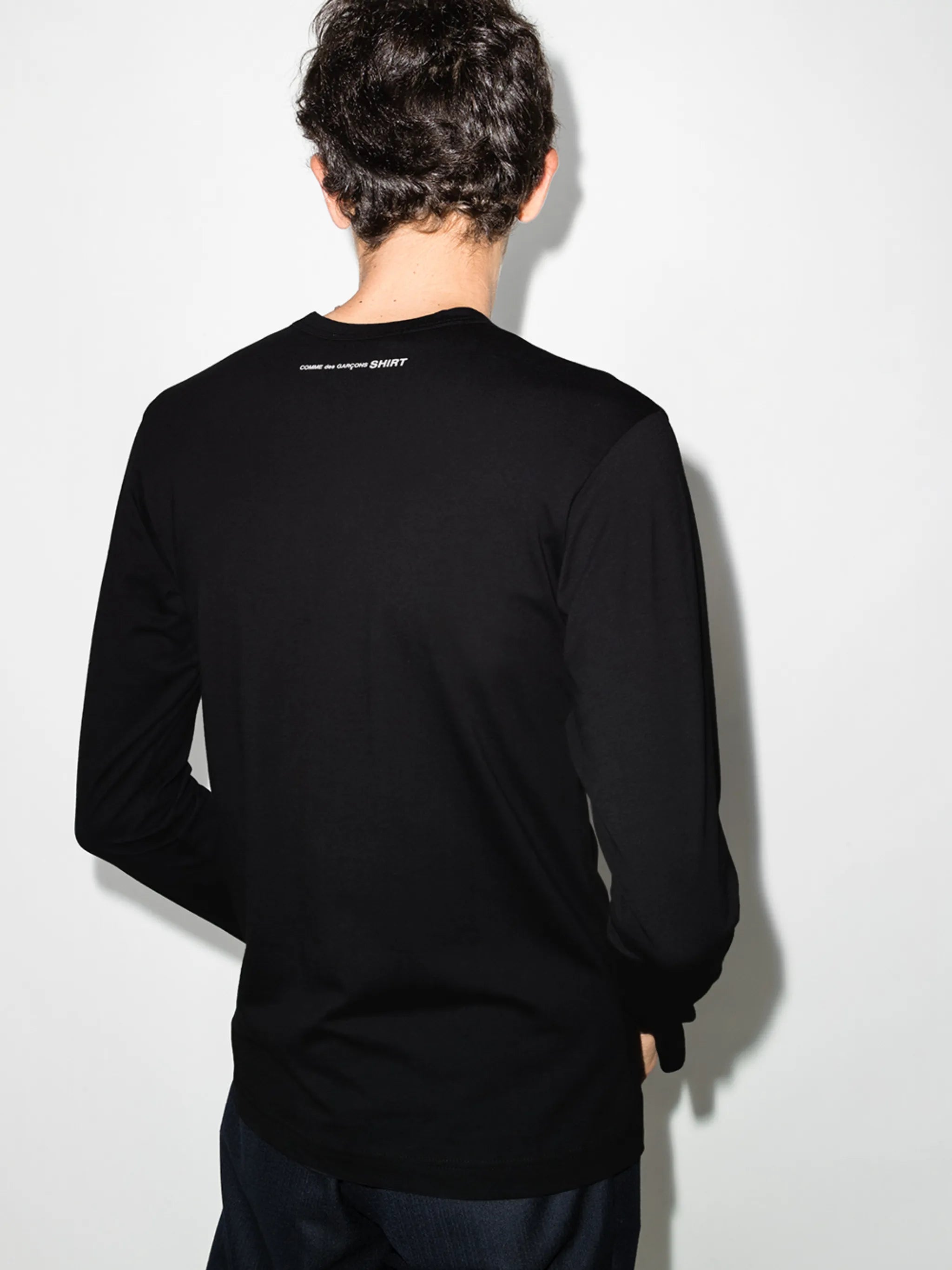 logo print long-sleeve T-shirt