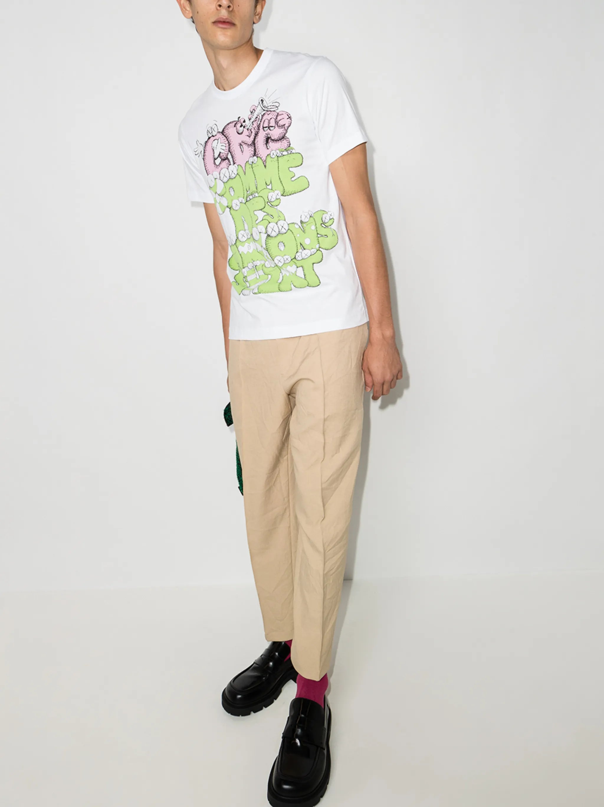 logo-print short-sleeve T-shirt