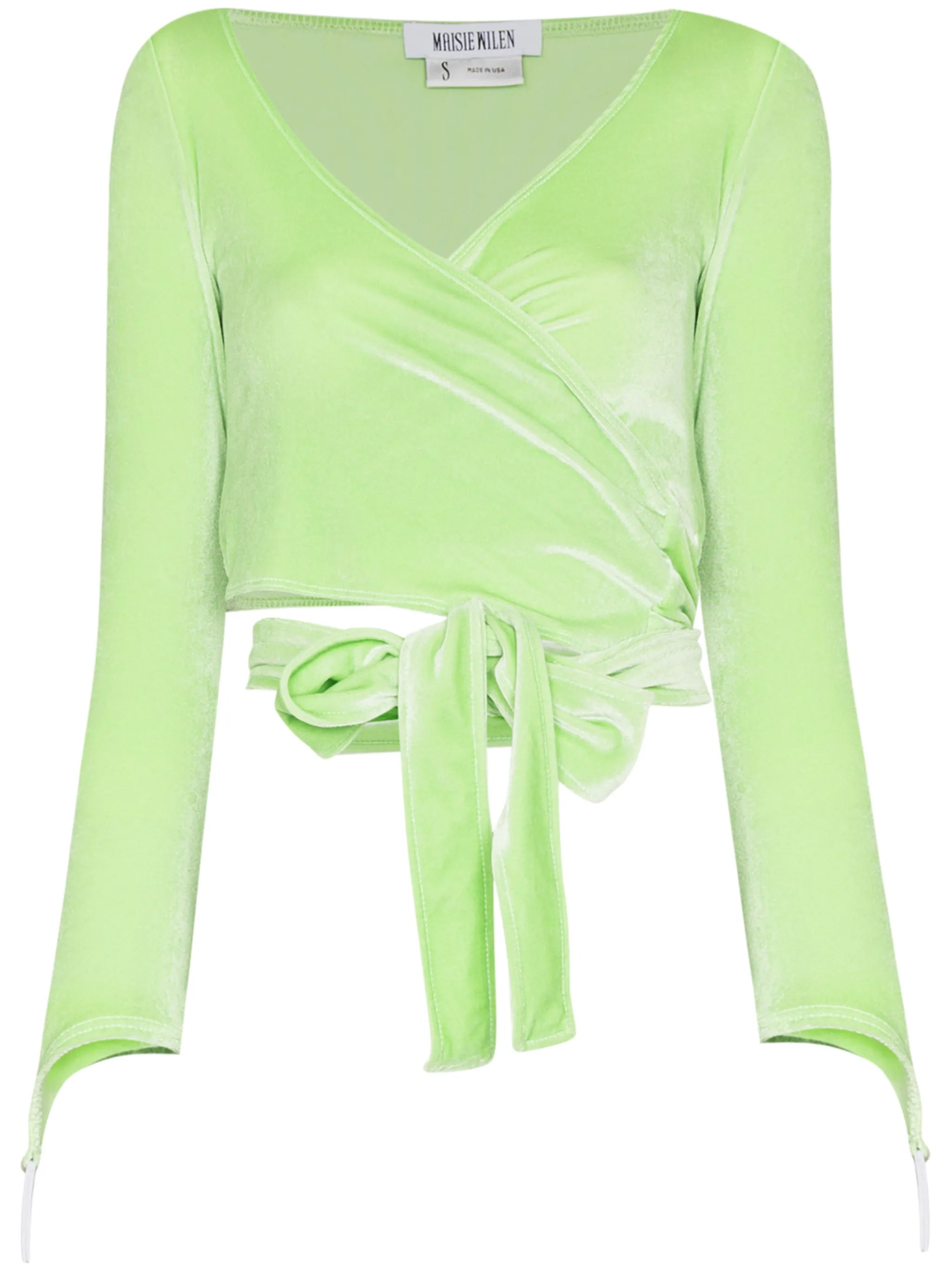 Dramady wraparound top