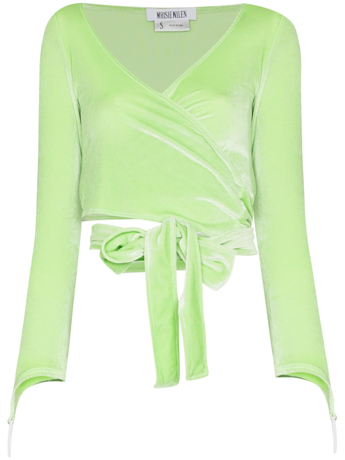 Dramady wraparound top