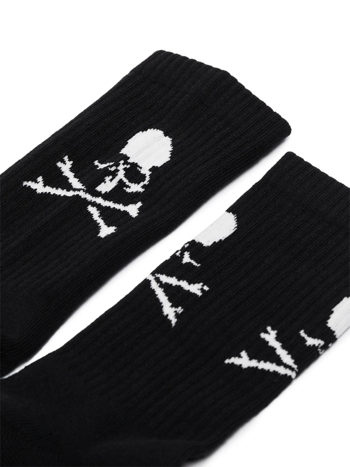 skull motif ankle socks
