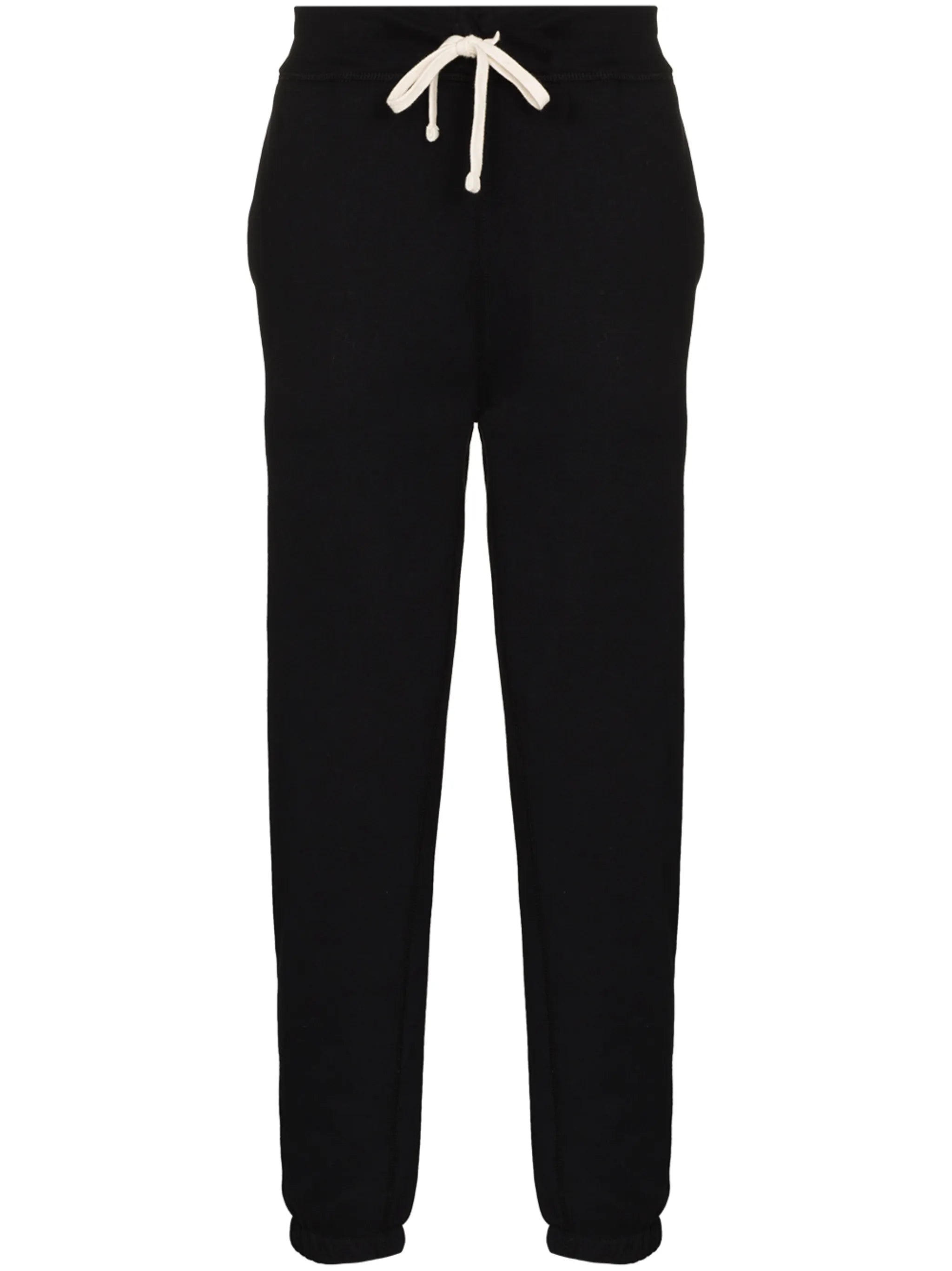 logo-embroidered drawstring track pants