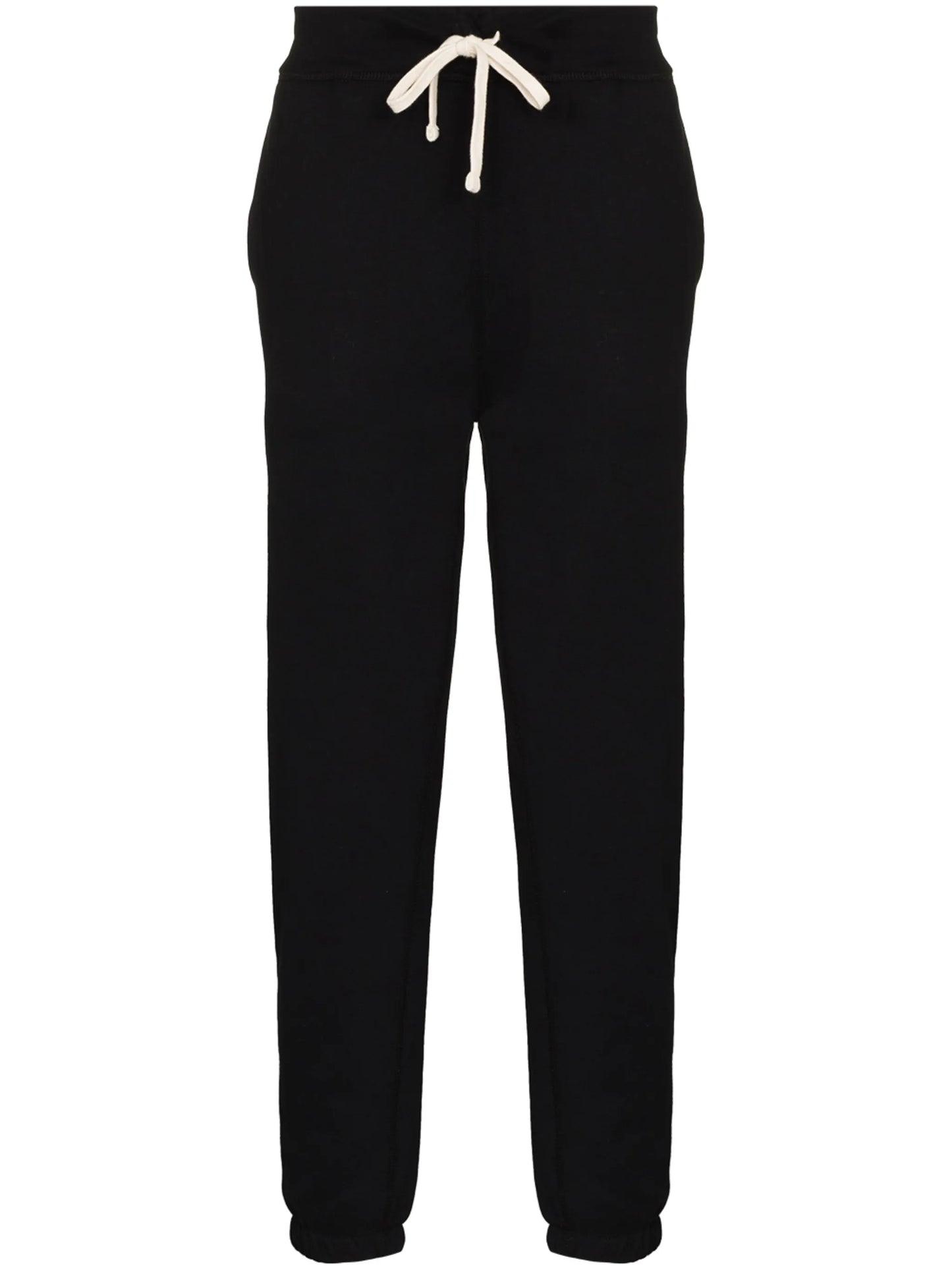 logo-embroidered drawstring track pants