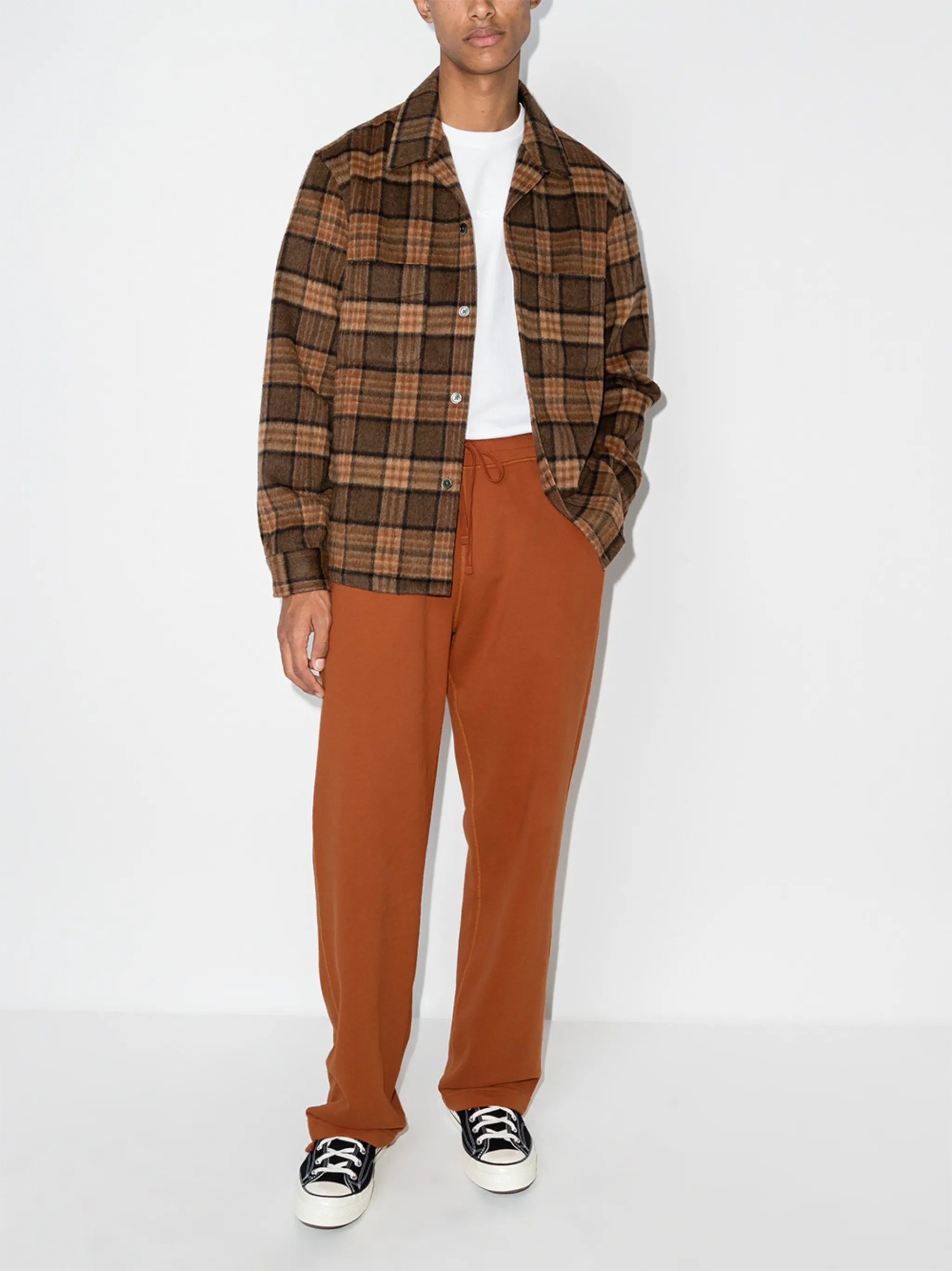 midweight terry track pants