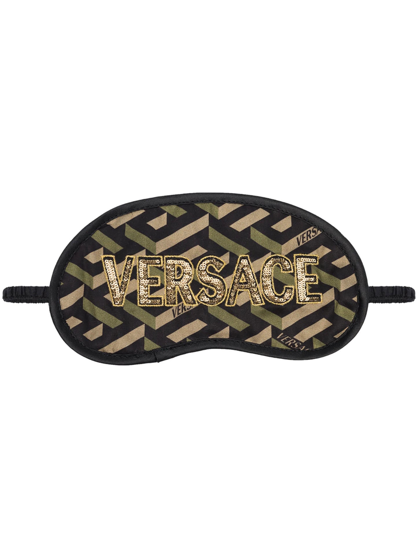 La Greca-print sleep mask