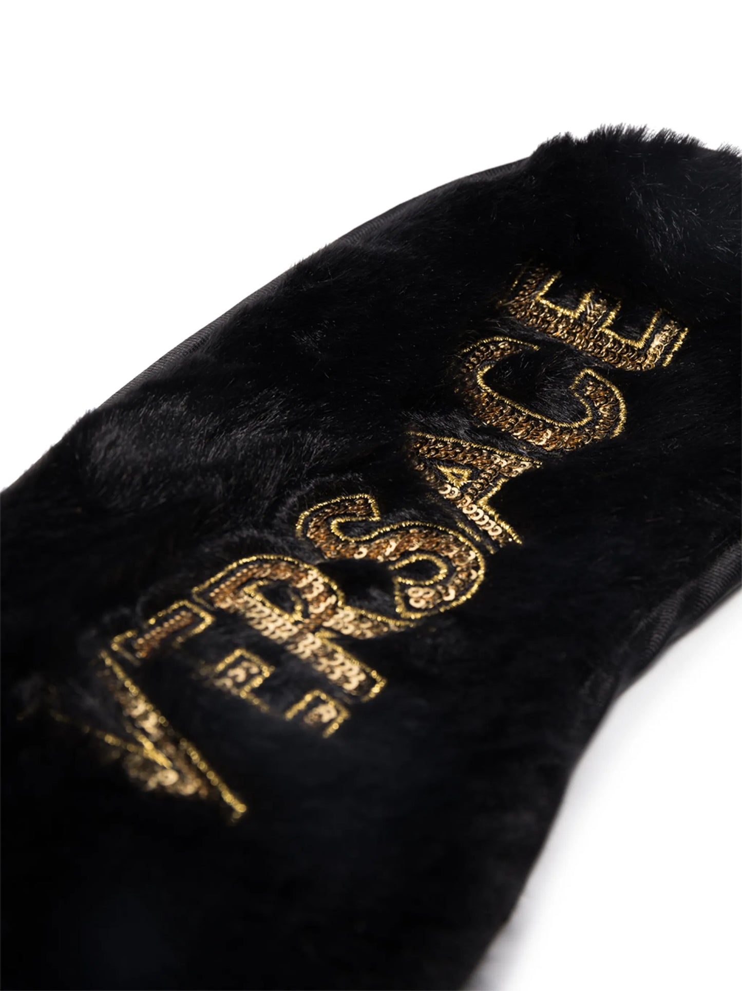 sequin-logo sleeping mask
