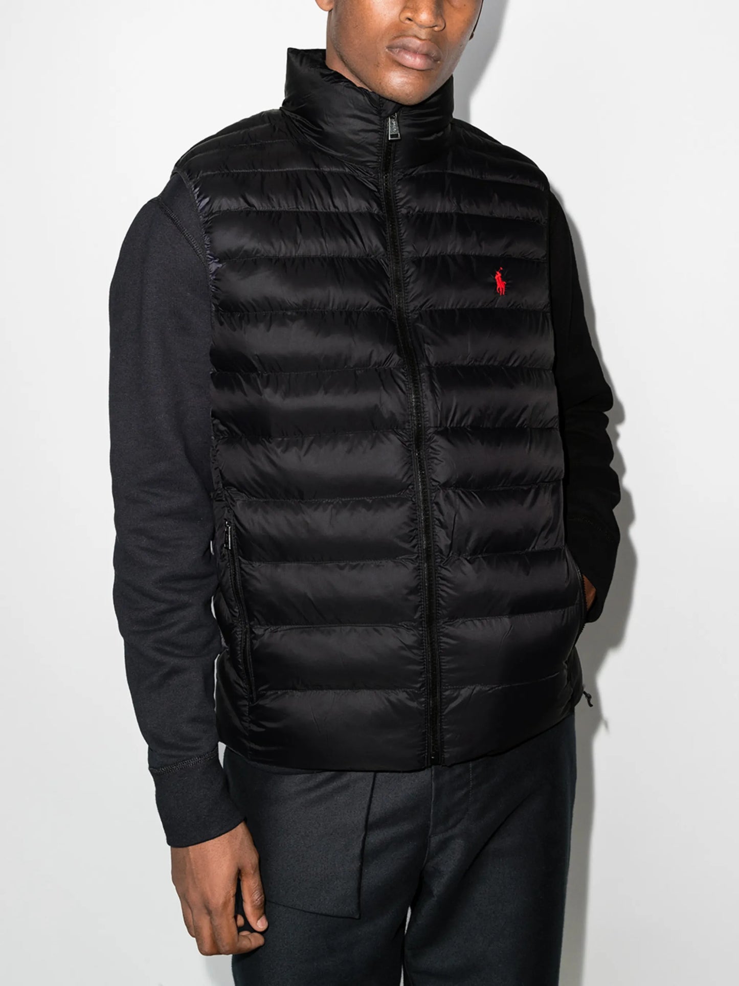 Terra padded zipped gilet