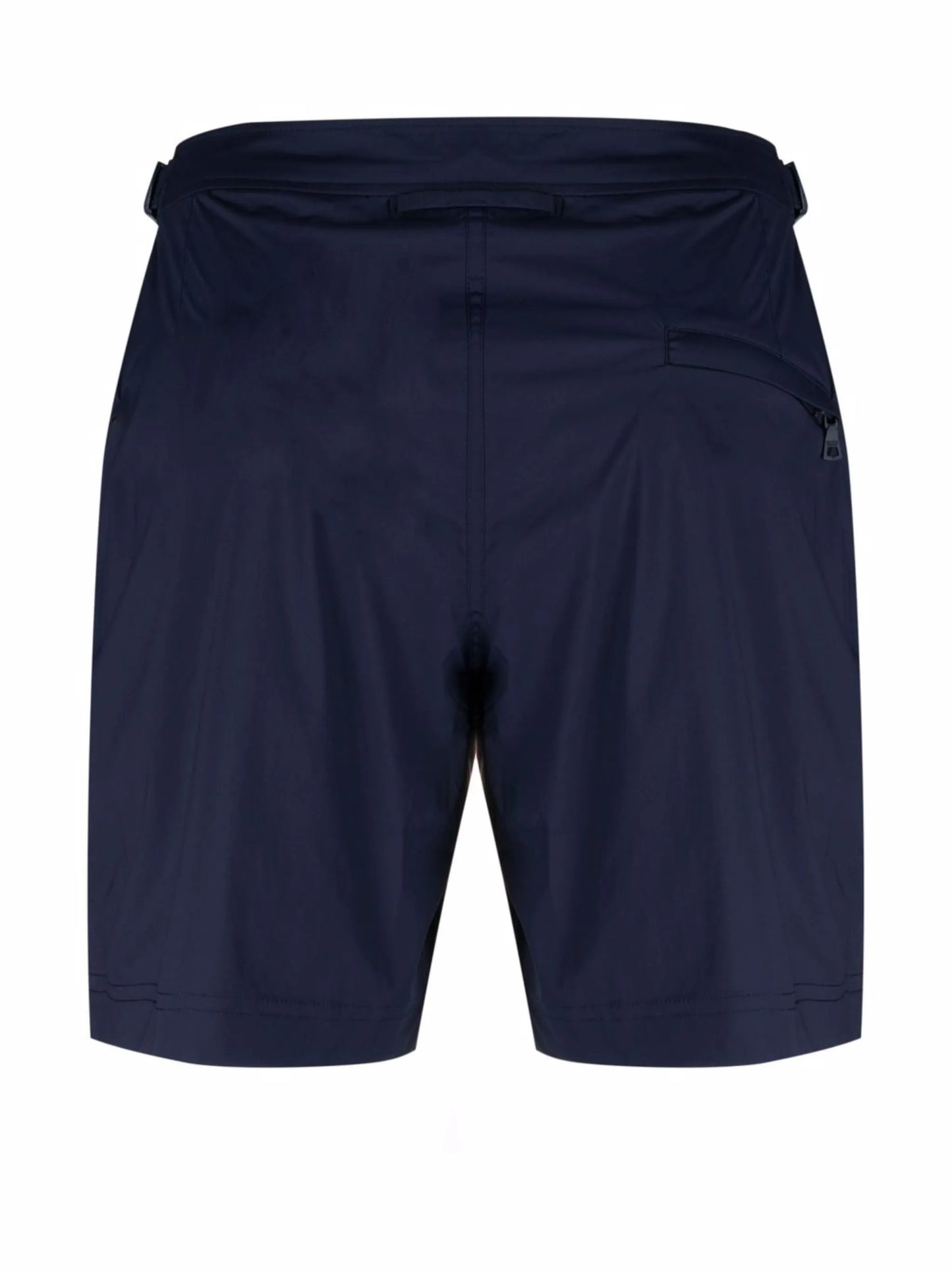 buckle-fastening swim shorts