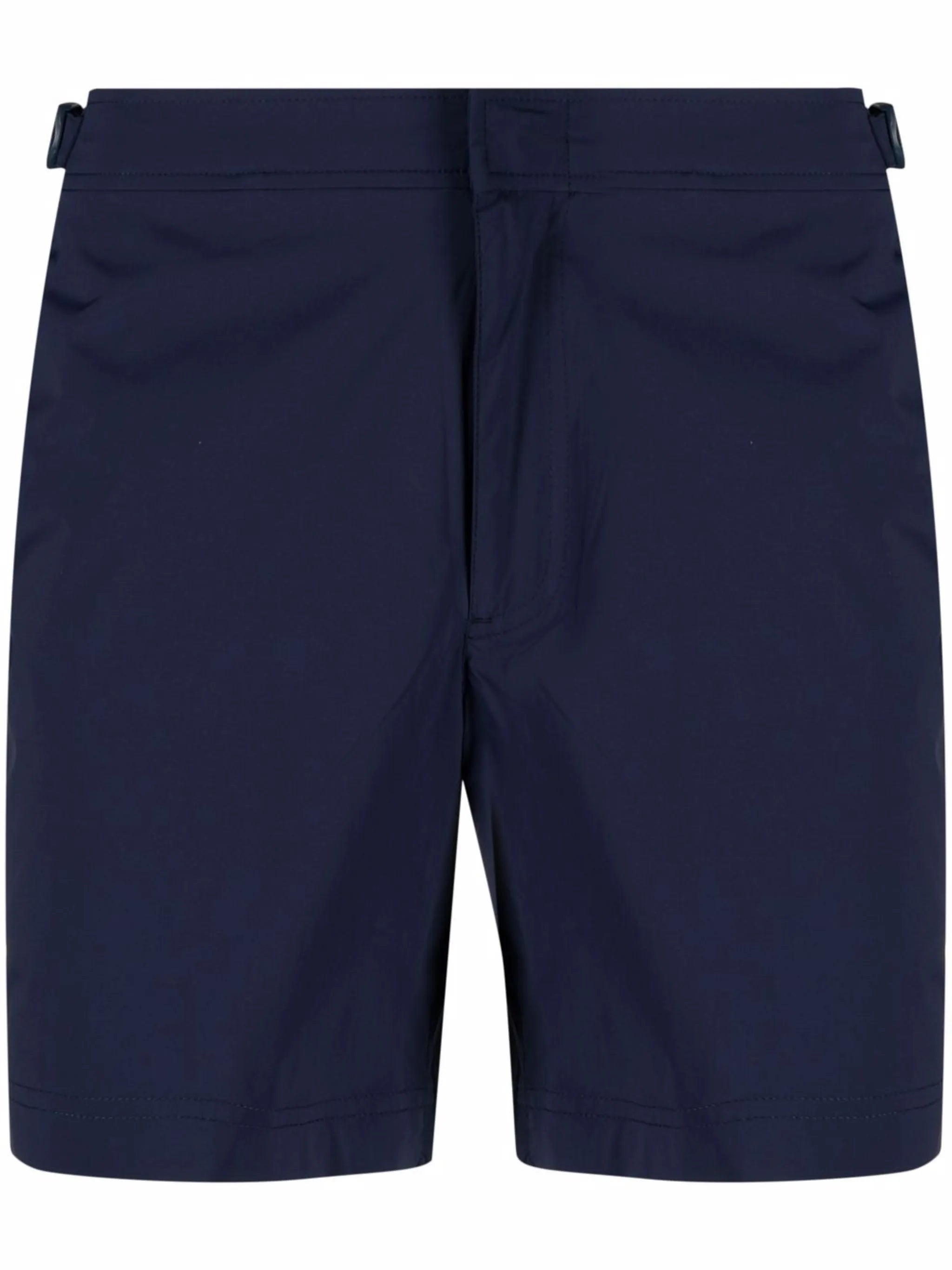 buckle-fastening swim shorts