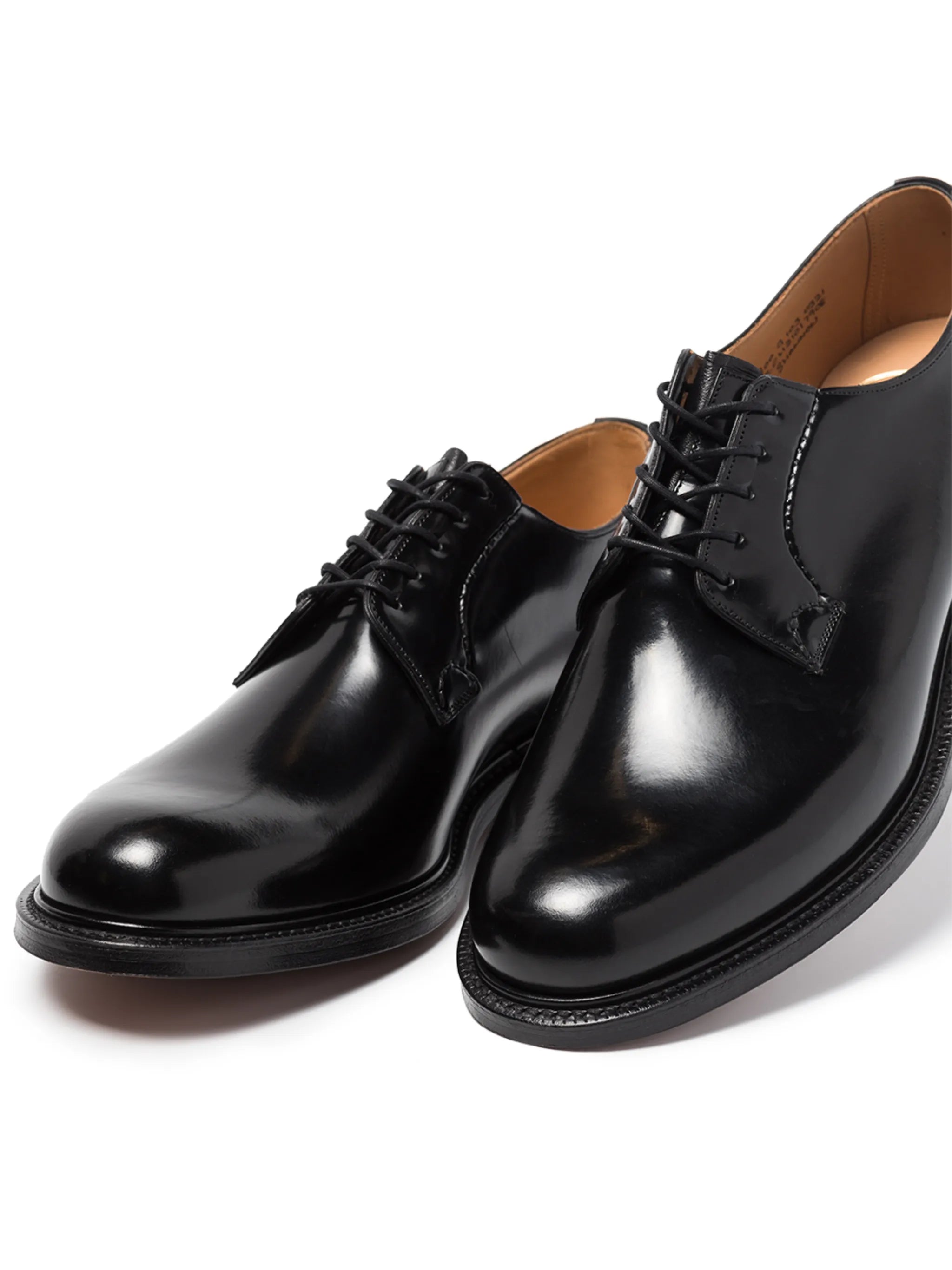 Shannon leather derby shoes