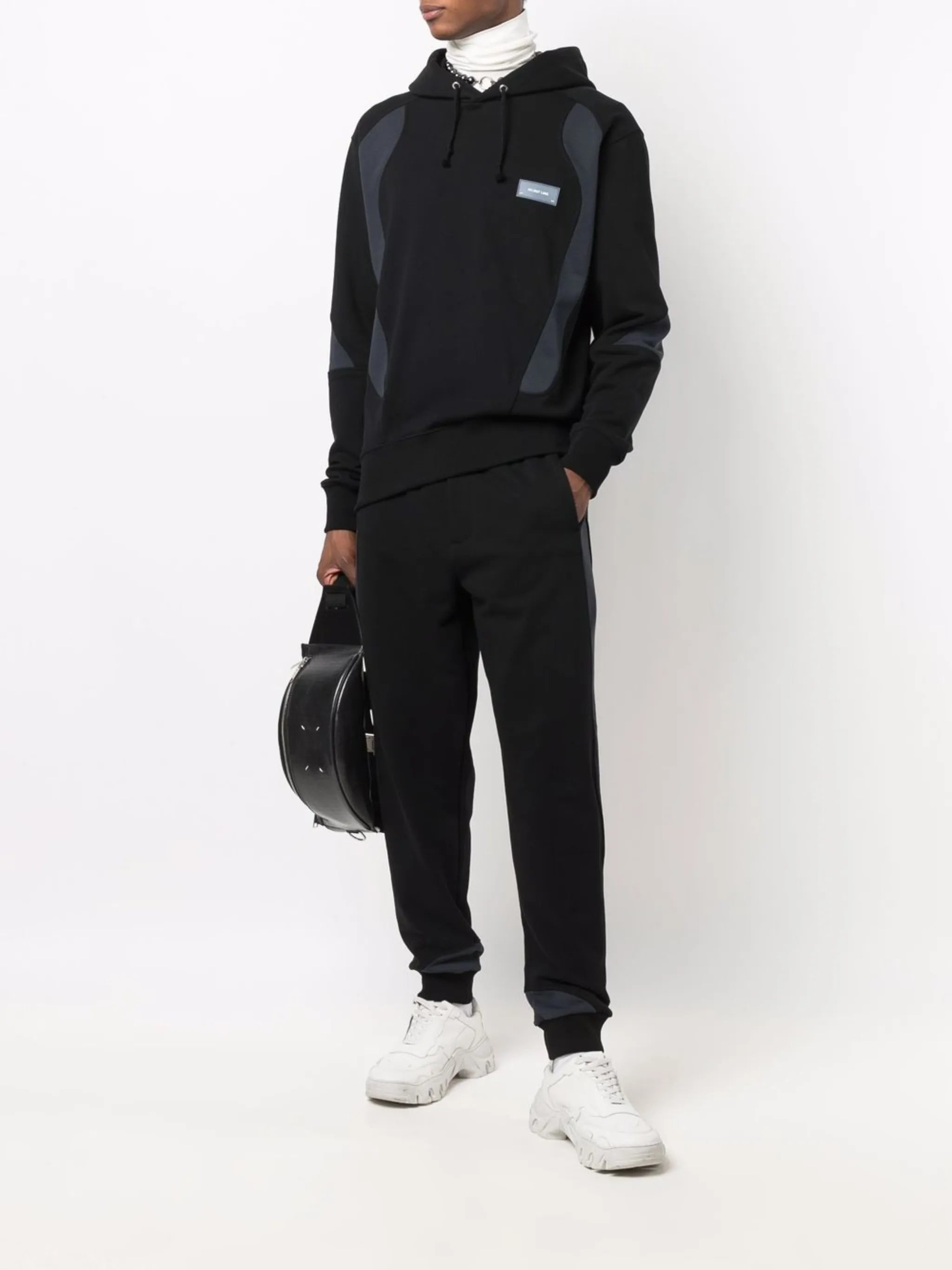 logo-patch hoodie