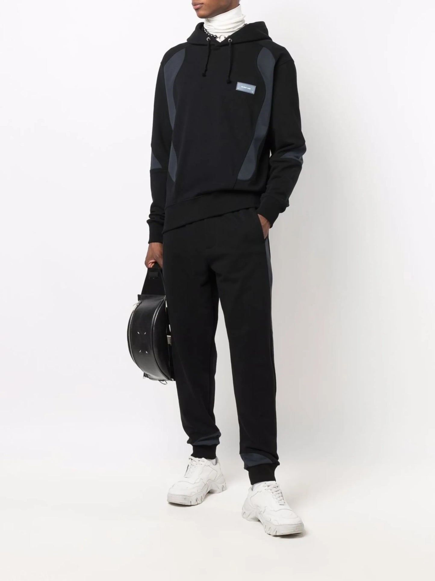 logo-patch hoodie
