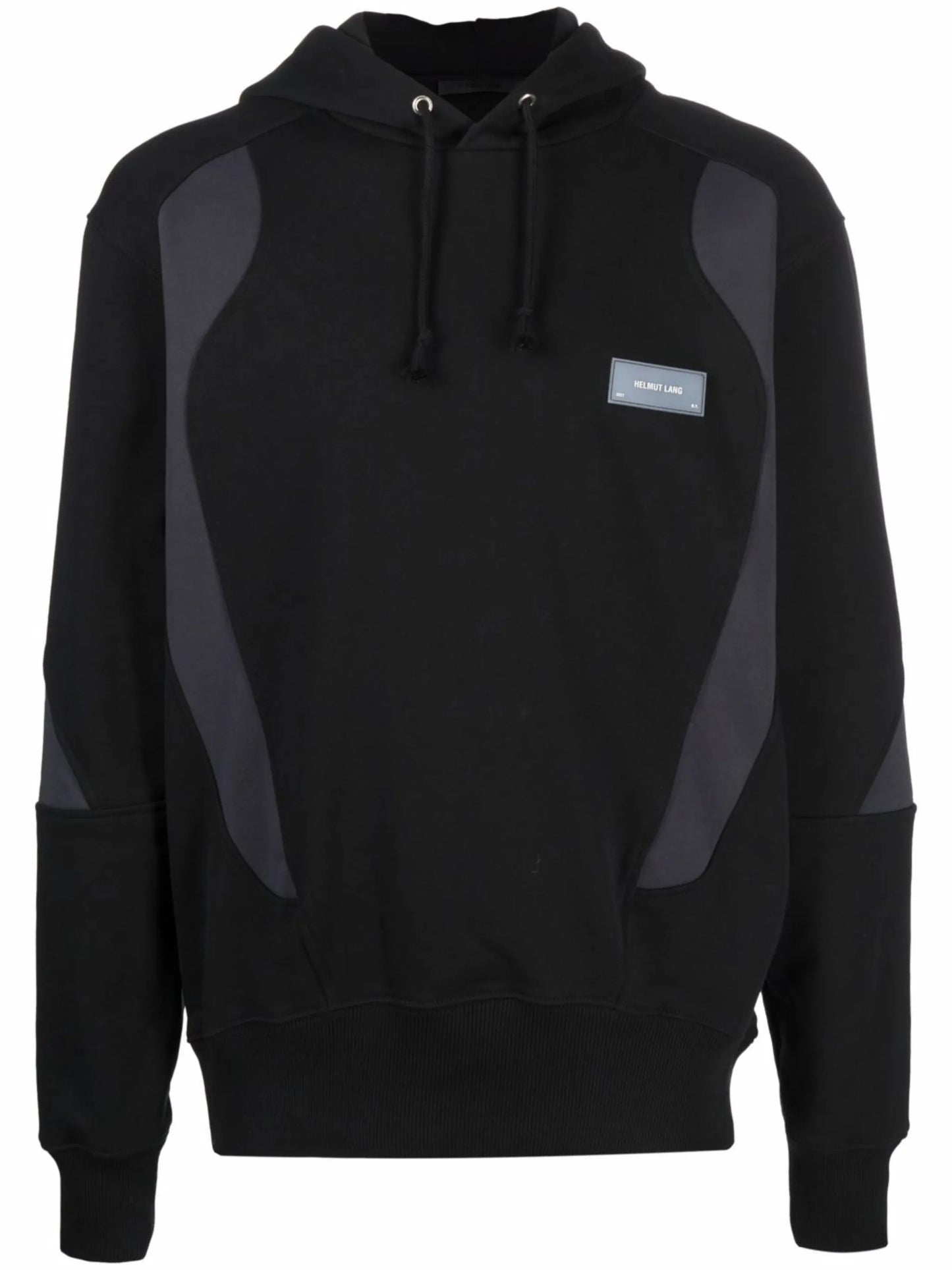 logo-patch hoodie