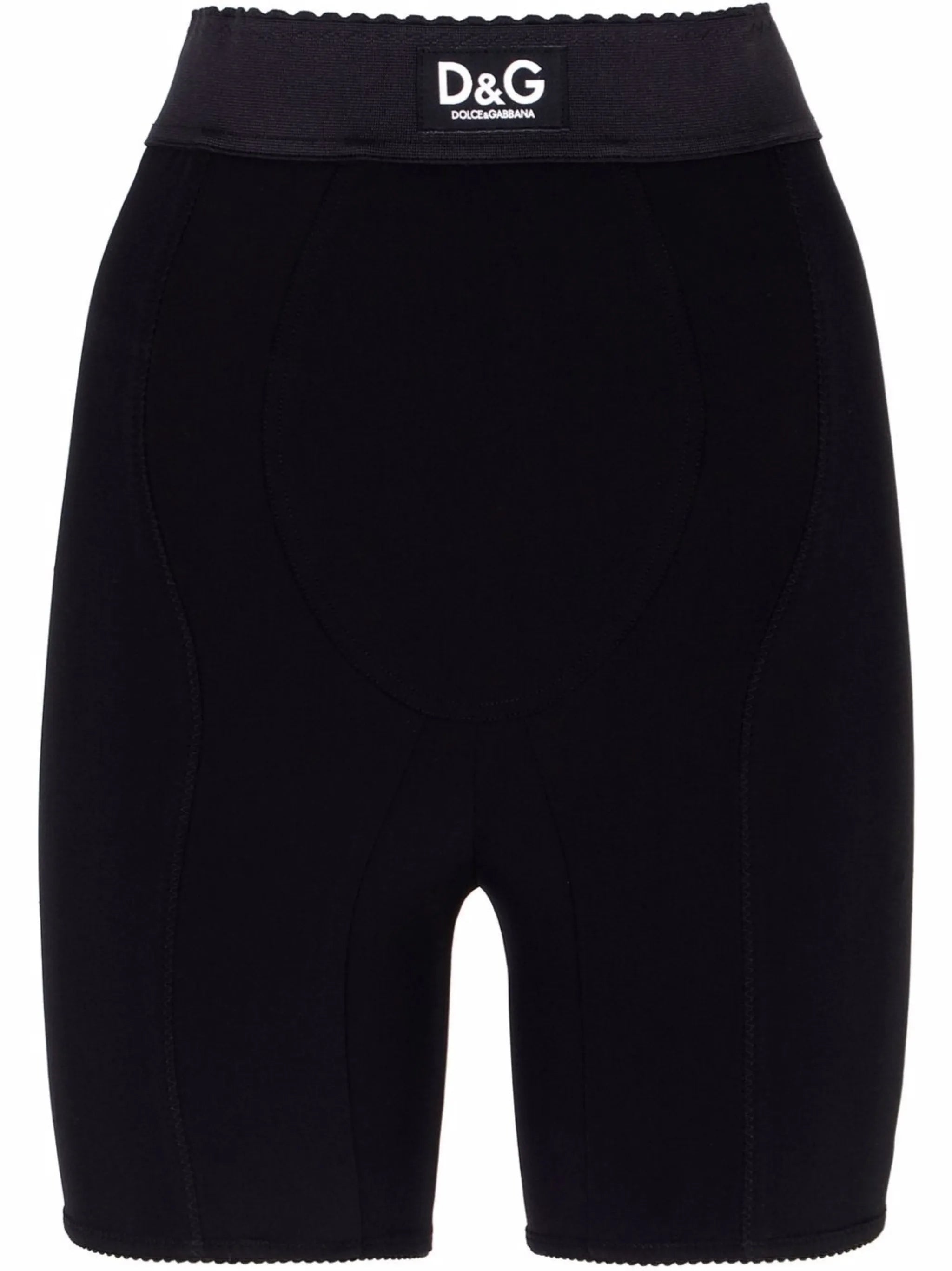 logo-print cycling shorts