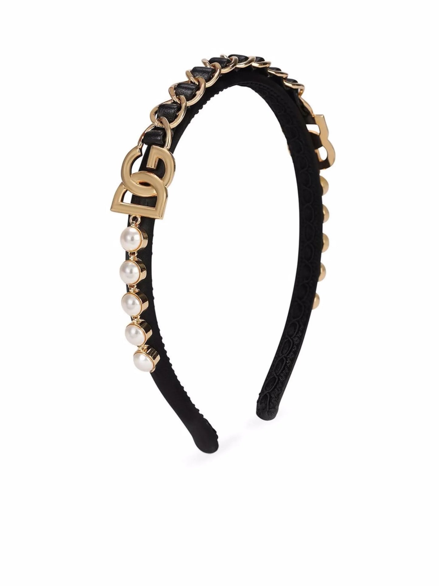 embellished DG-logo headband