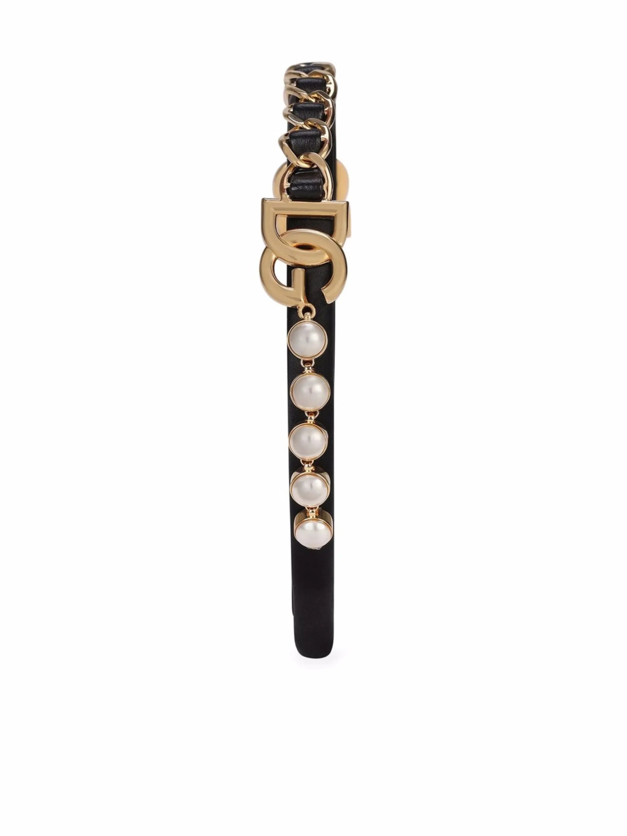 embellished DG-logo headband