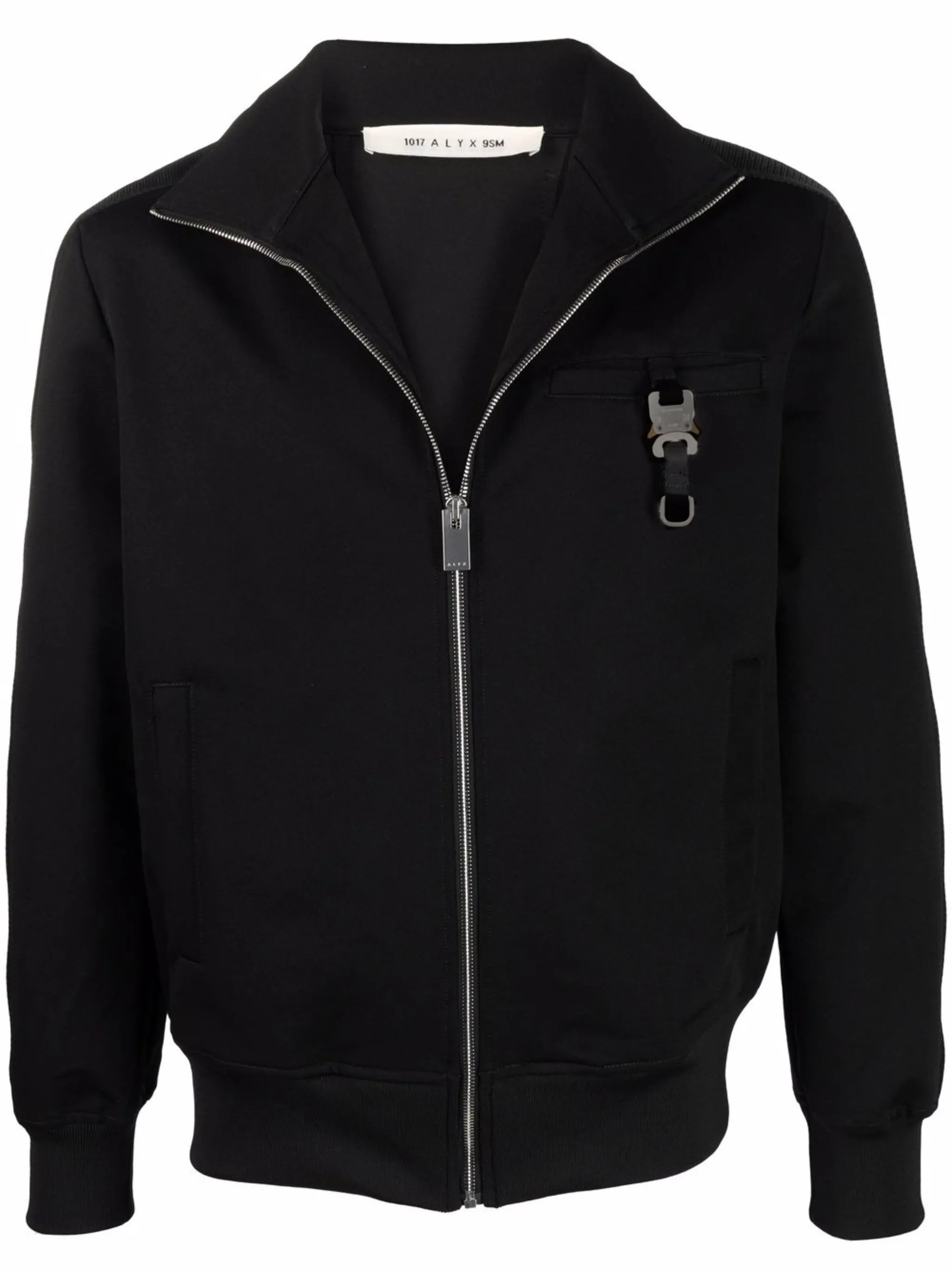 zipped bomber jacket