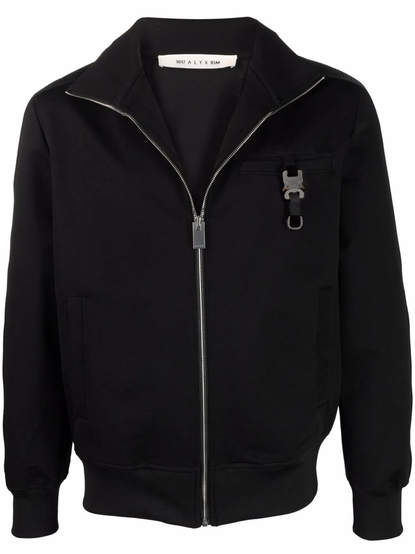 zipped bomber jacket