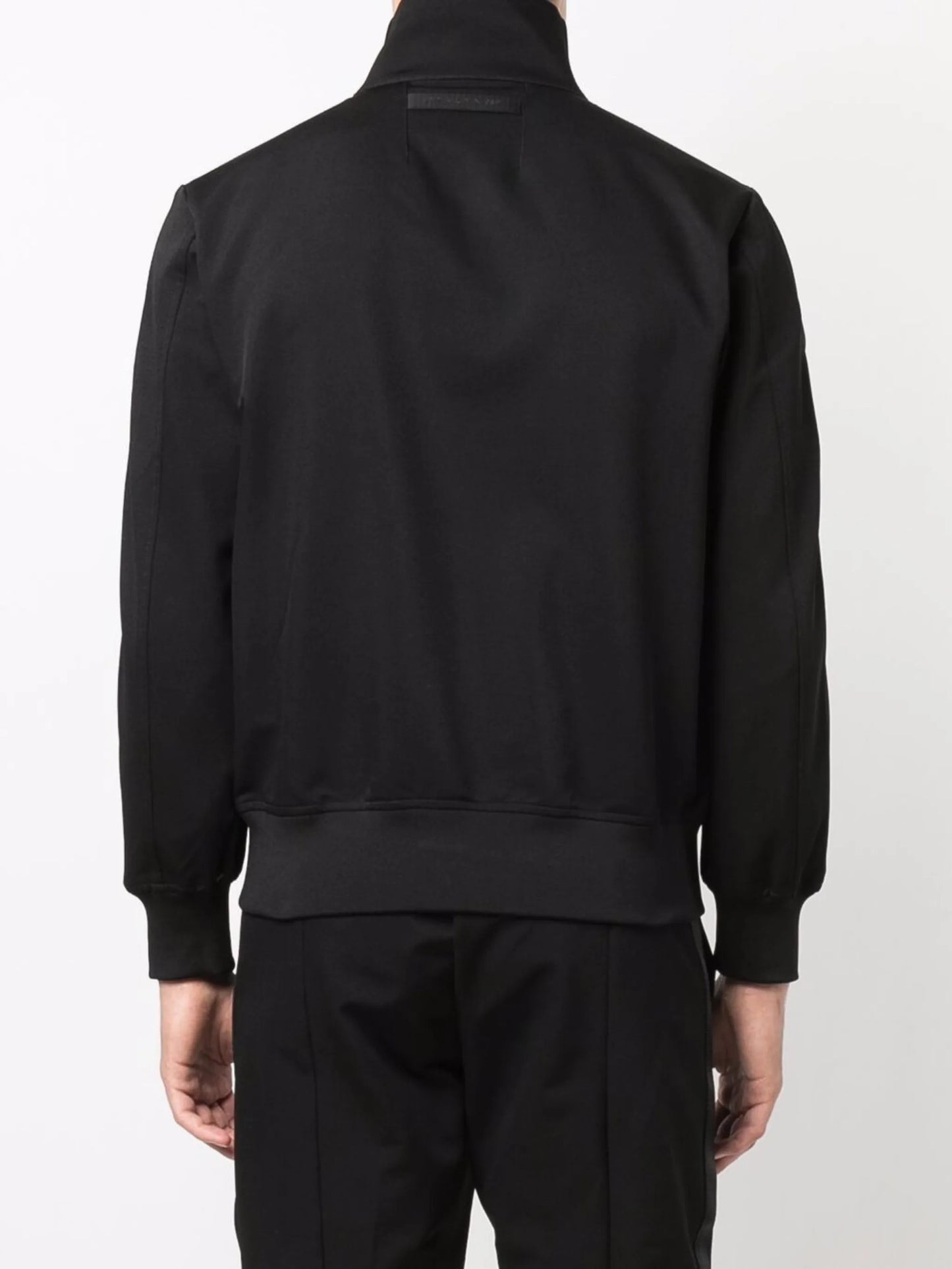 zipped bomber jacket