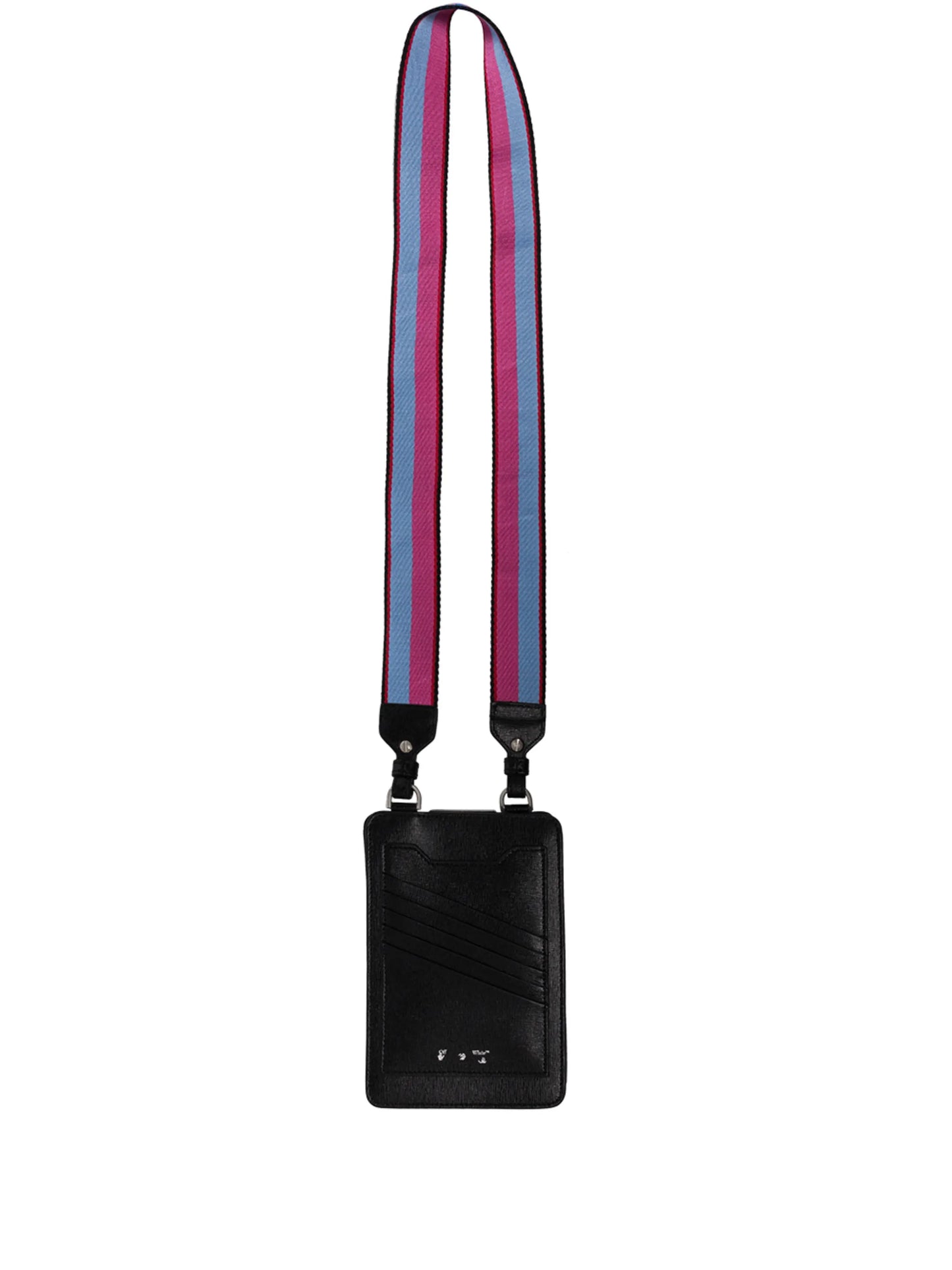 Diag-stripe phone bag
