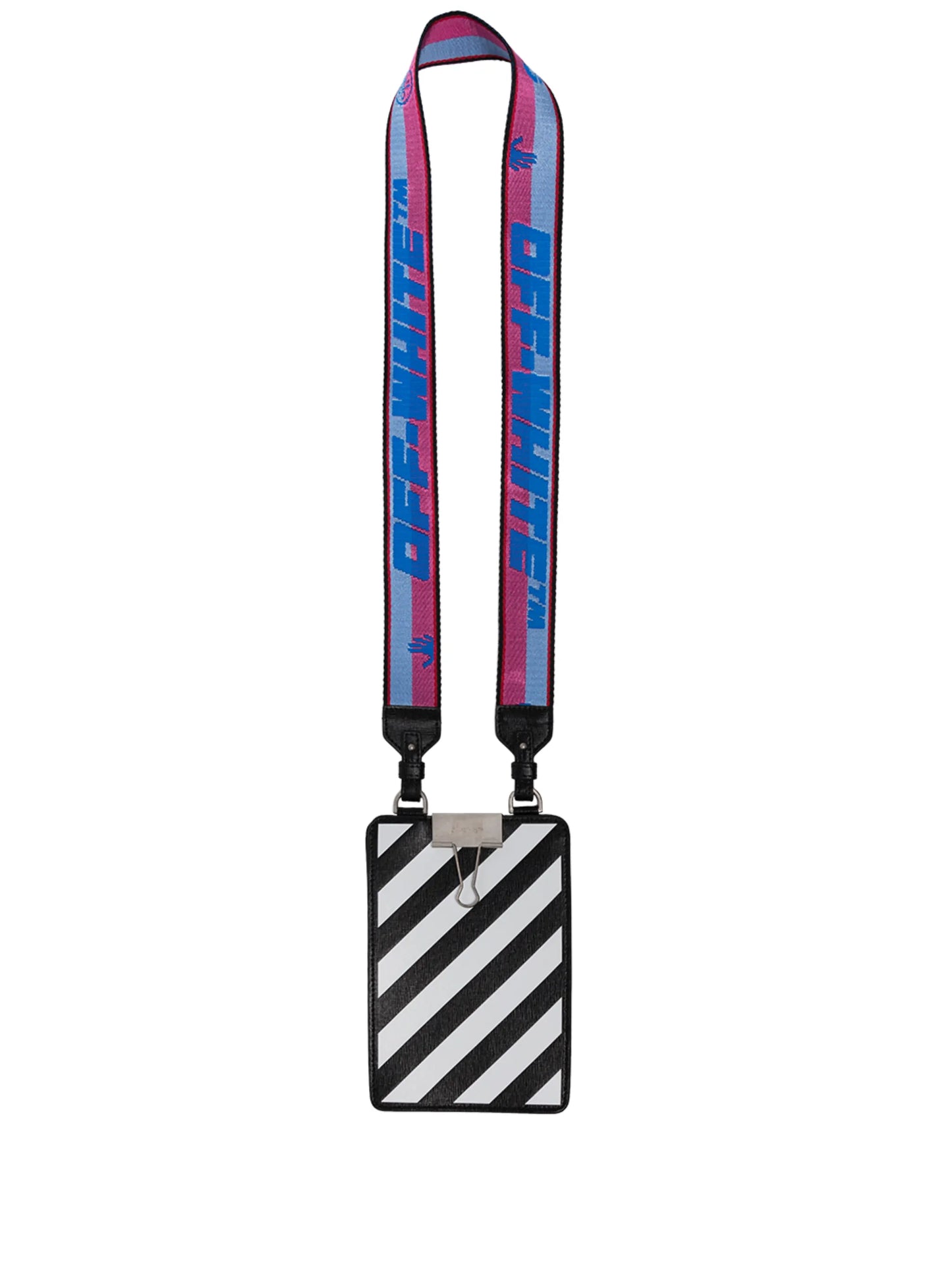 Diag-stripe phone bag