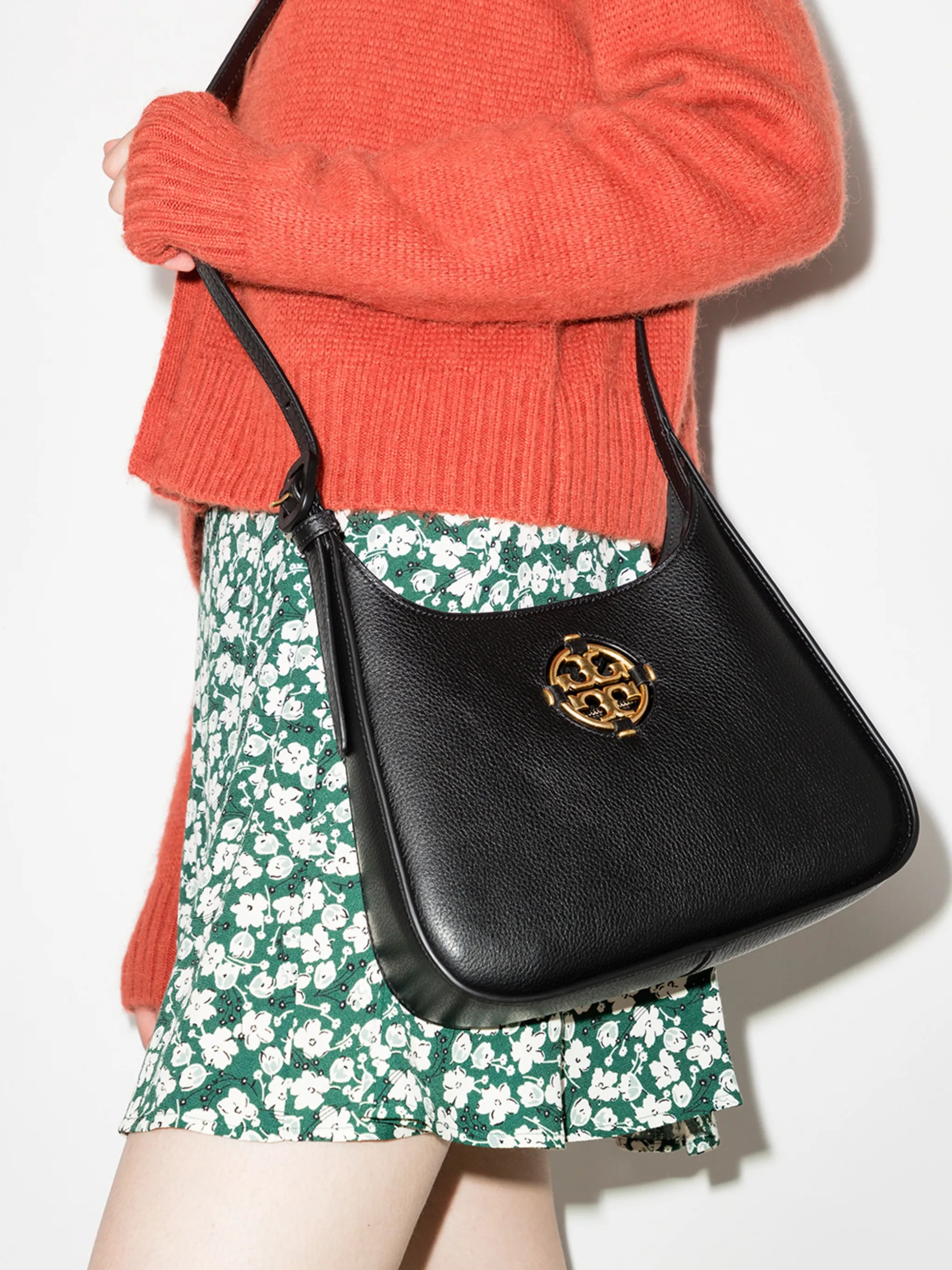 Miller leather shoulder bag